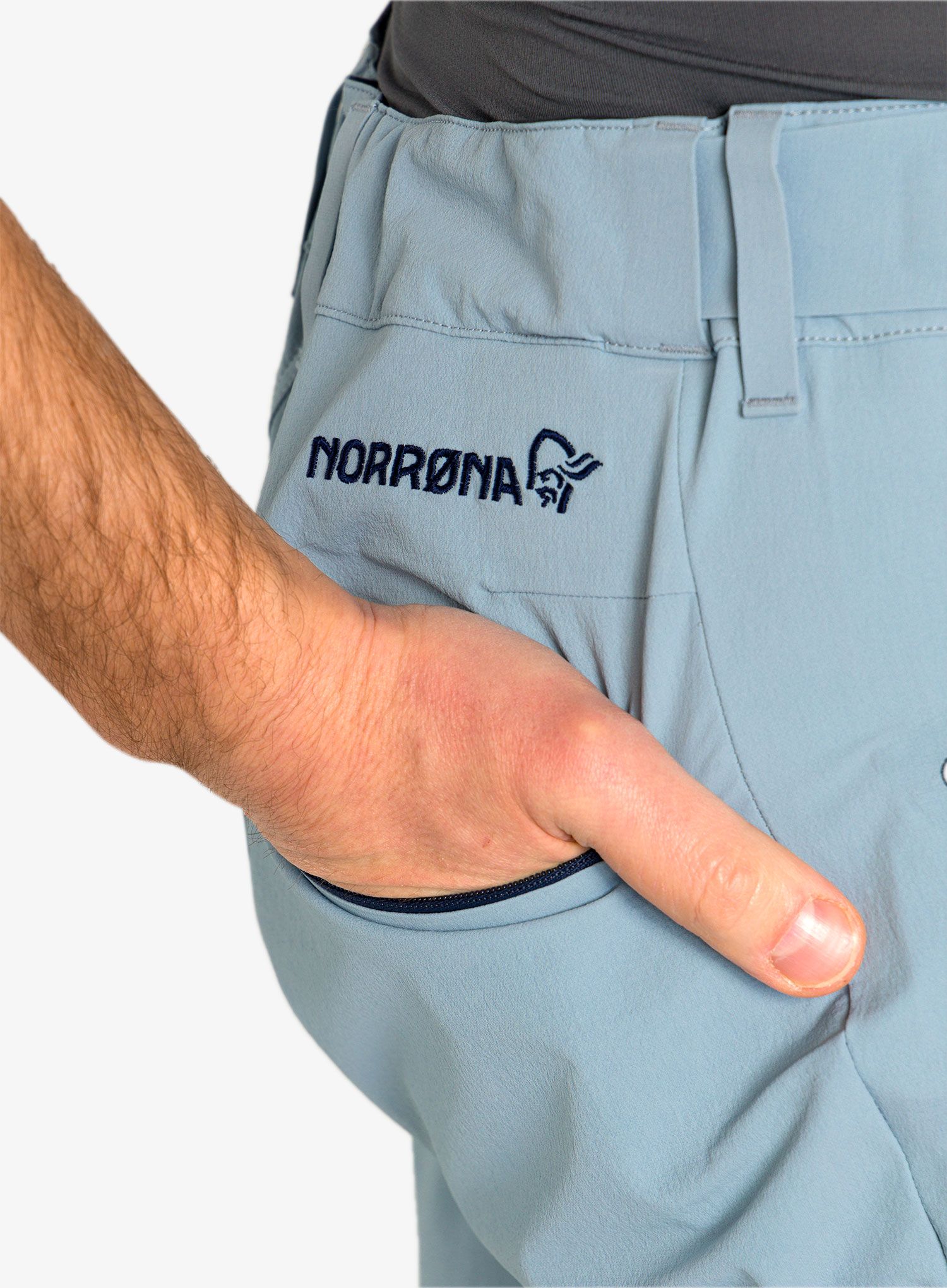 Pánské kraťasy Norrona Falketind Flex1 Shorts - blue fog