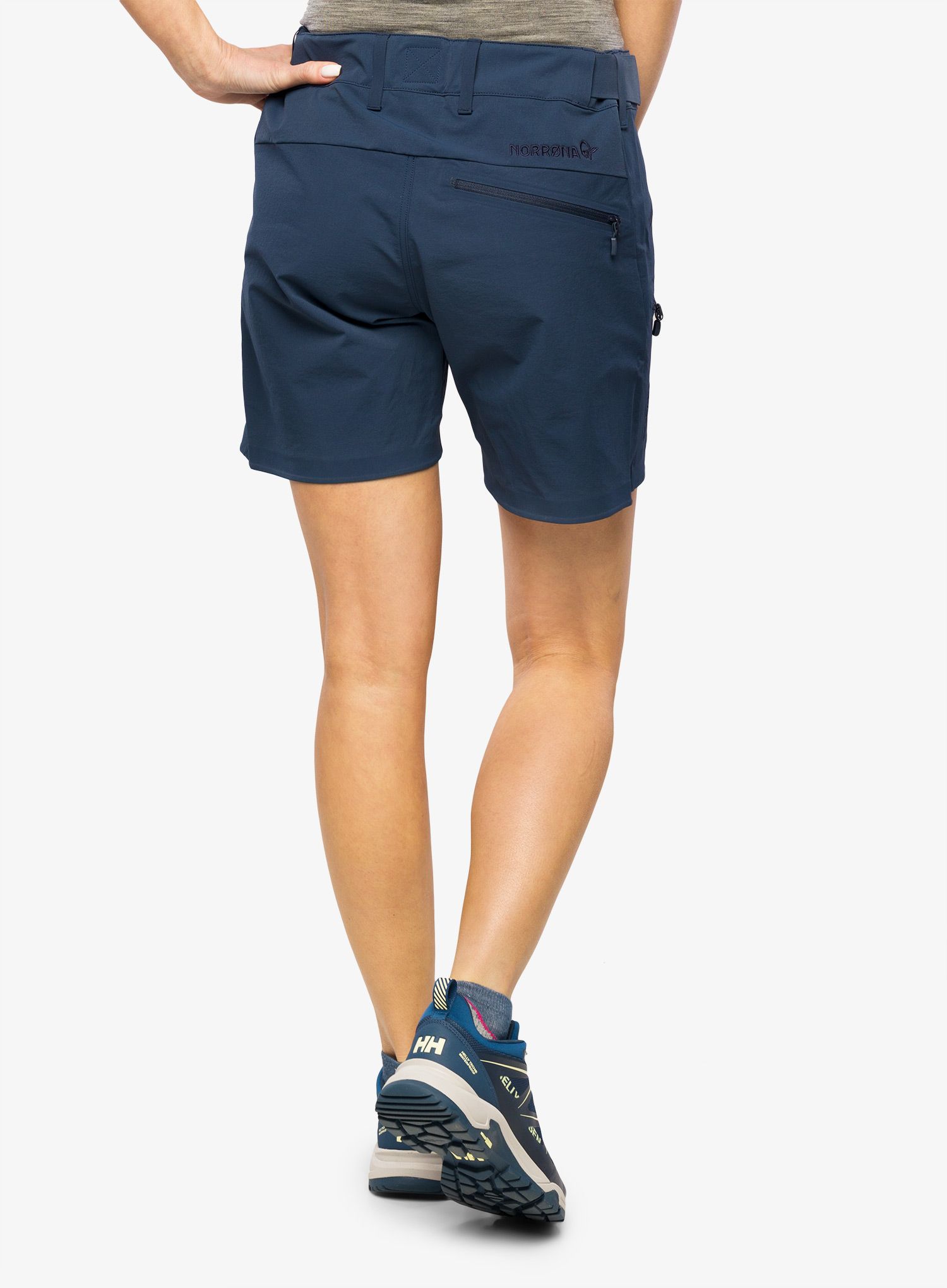Kraťasy dámské Norrona Falketind Flex1 Shorts - indigo night