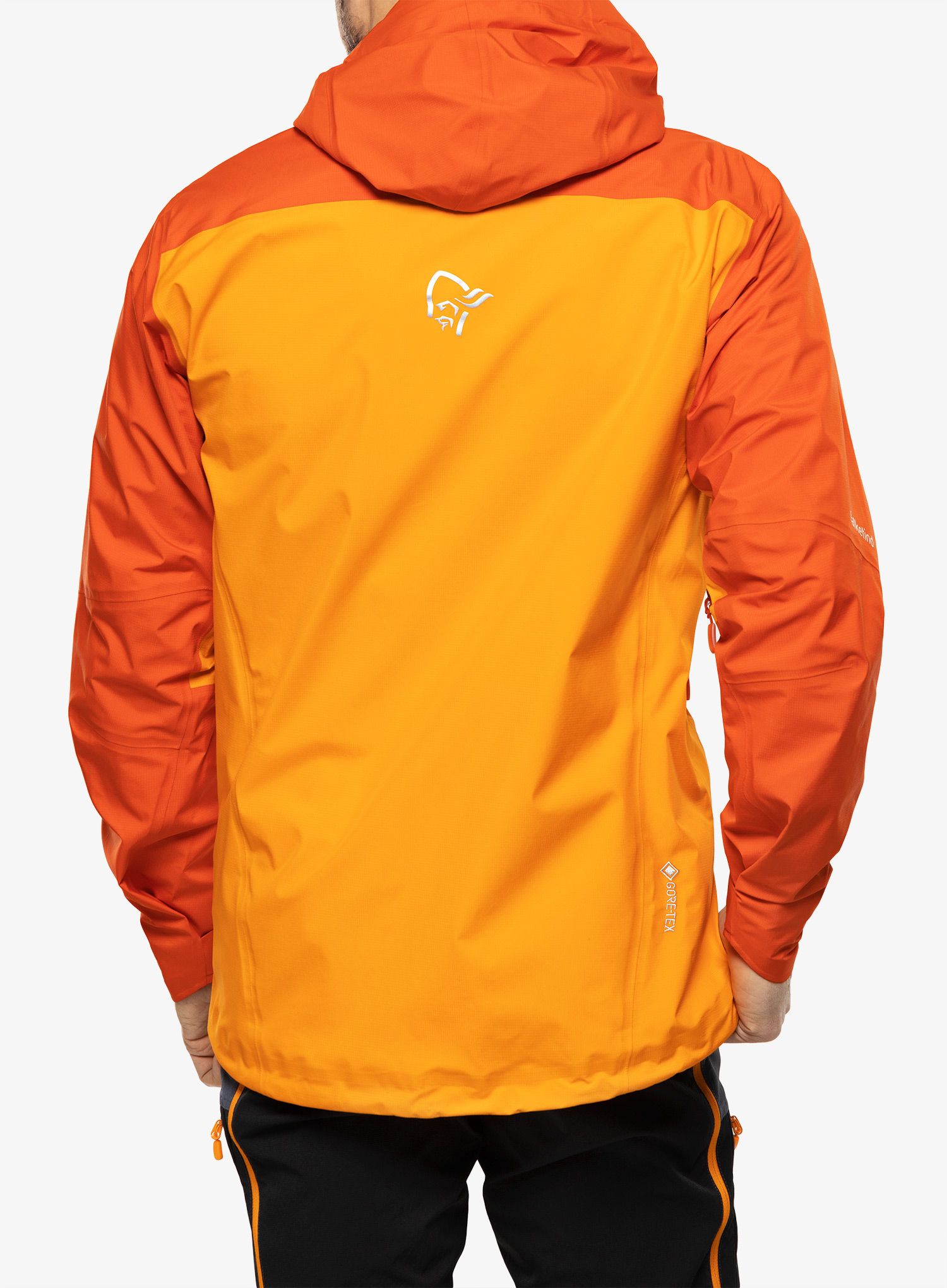 Pánská bunda Norrona Falketind GORE-TEX Jacket - arednalin/orange popsicle