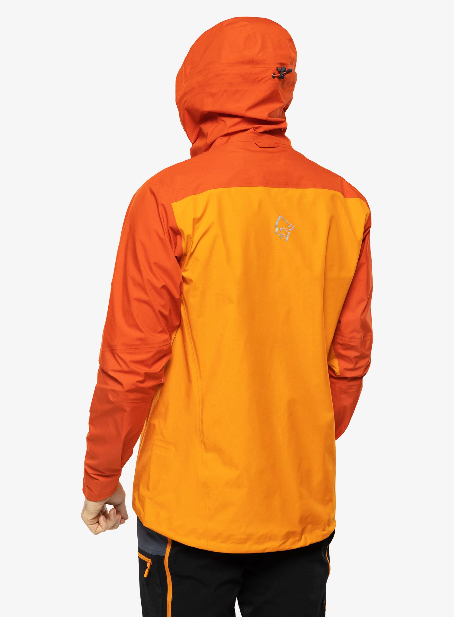 Pánská bunda Norrona Falketind GORE-TEX Jacket - arednalin/orange popsicle