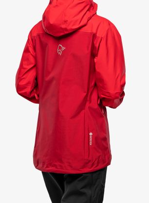 Dámská bunda Norrona Falketind GORE-TEX Jacket - jester red/true red