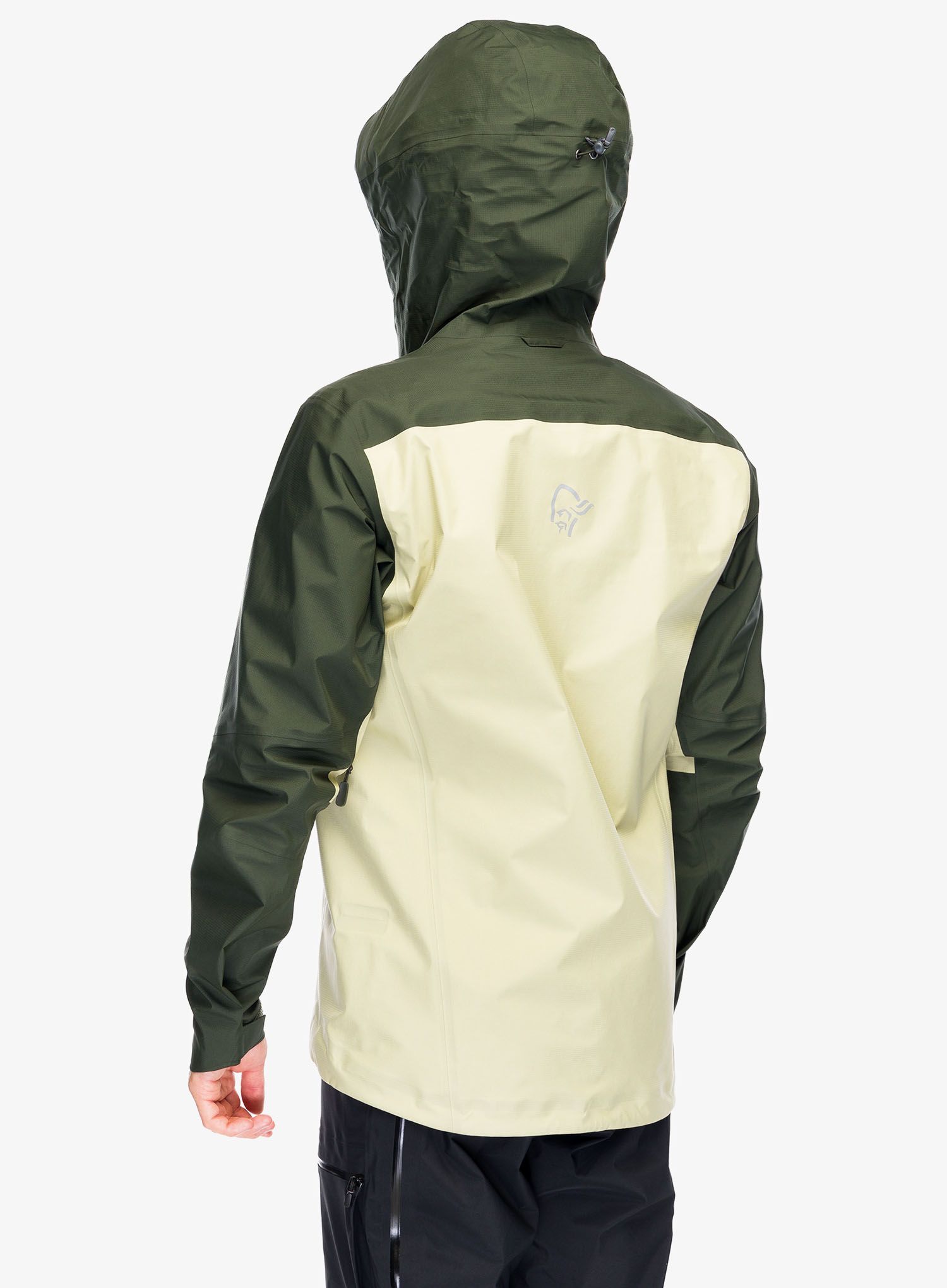 Bunda s membránou Norrona Falketind GORE-TEX Jacket - sage green