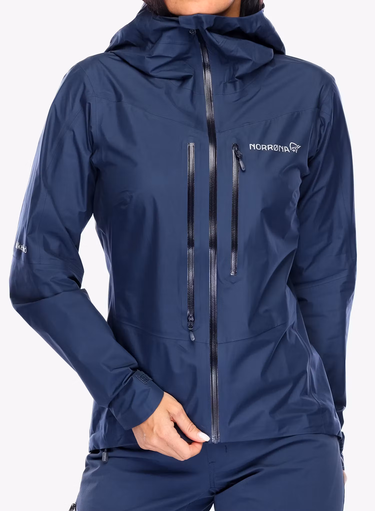 Dámská nepromokavá bunda s membránou Norrona Falketind GORE-TEX Paclite Jacket - indigo night