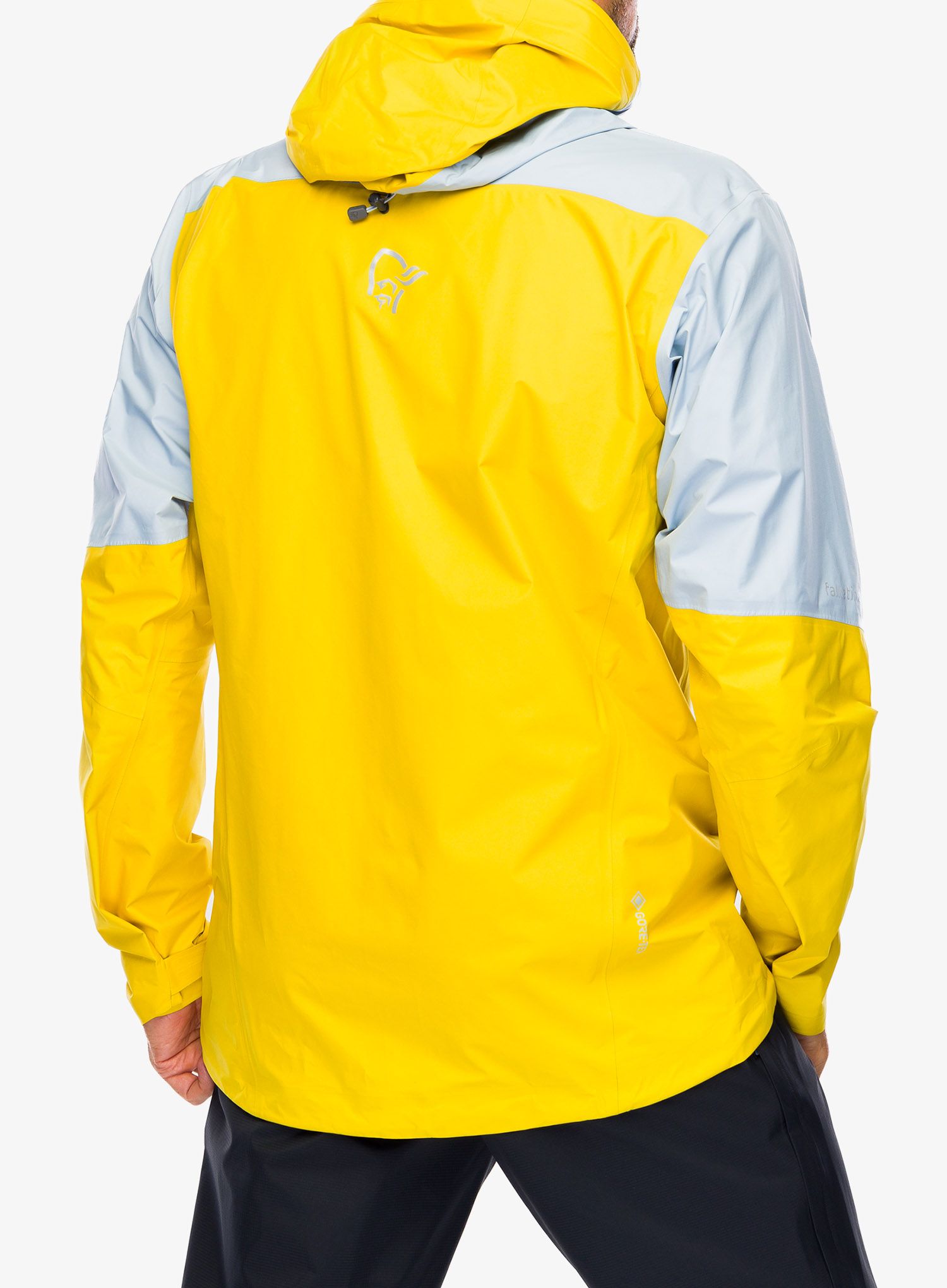 Bunda Norrona Falketind GORE-TEX Paclite Jacket - sulphur/blue fog