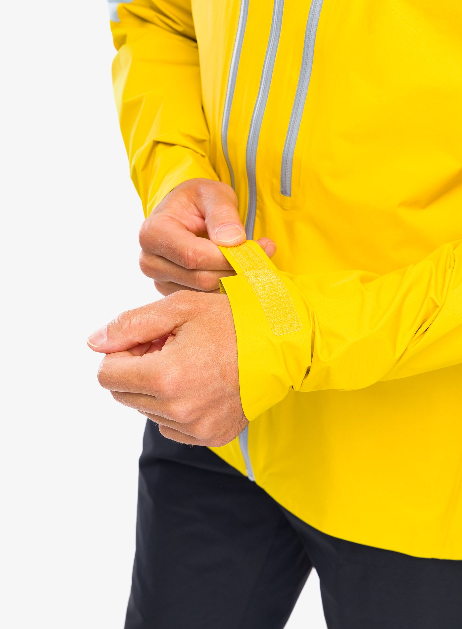 Bunda Norrona Falketind GORE-TEX Paclite Jacket - sulphur/blue fog