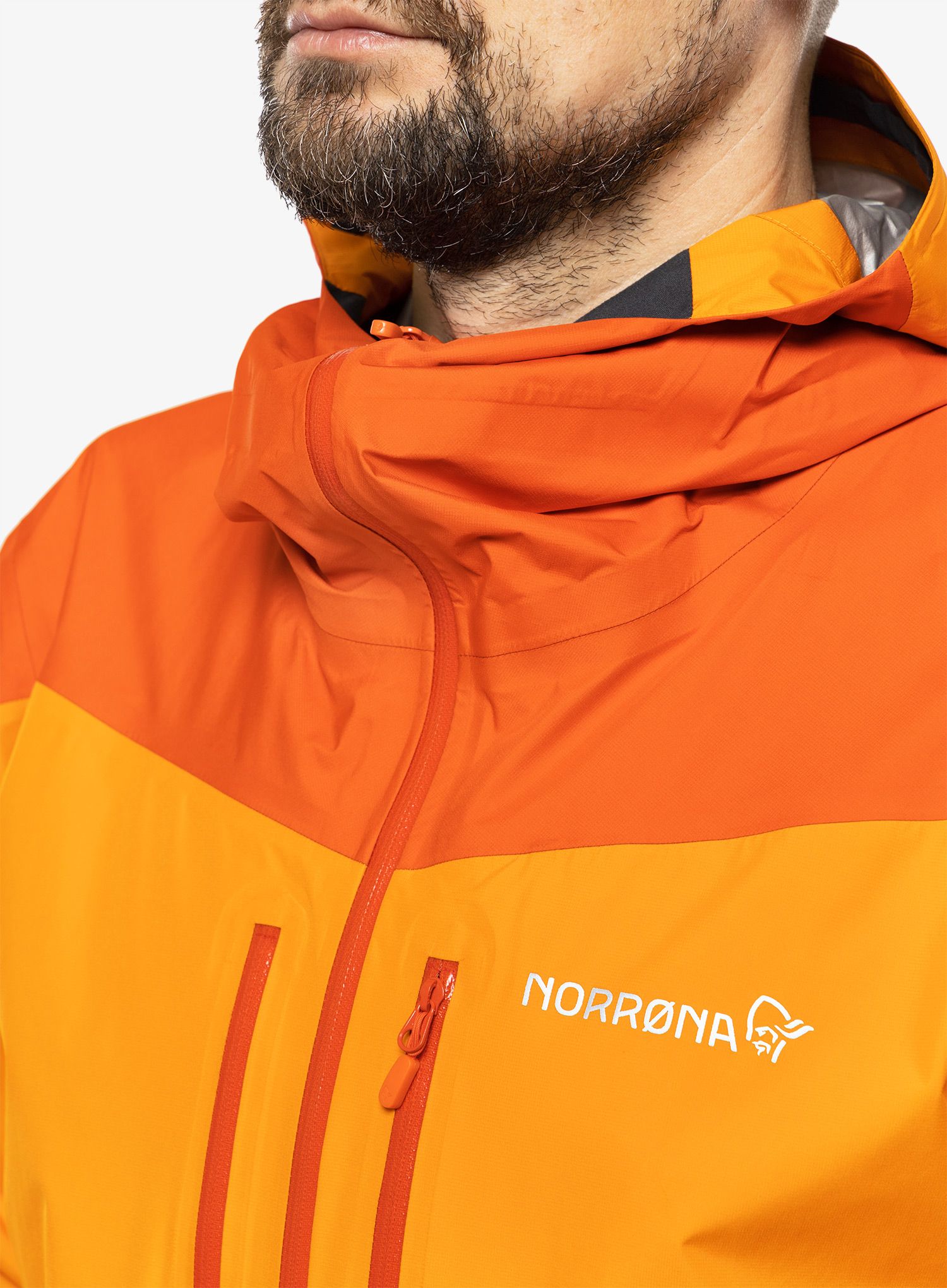 Membránová bunda Norrona Falketind Gore-Tex Paclite Jacket - arednalin/popsicle