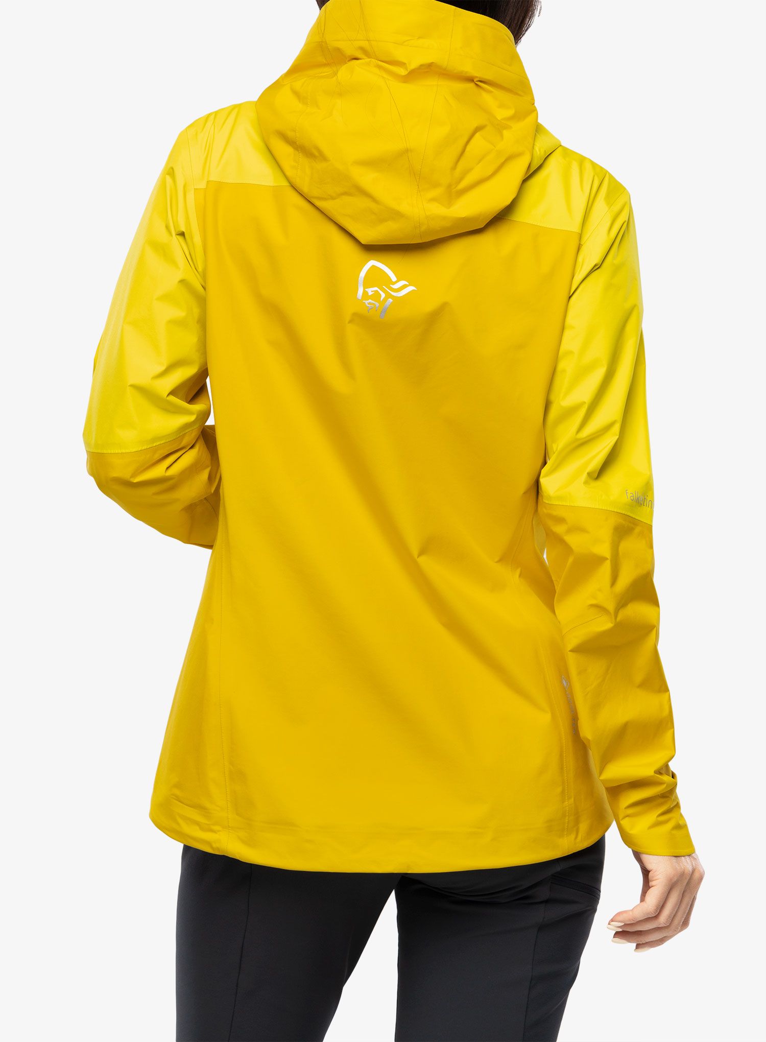 Dámská bunda Norrona Falketind Gore-Tex Paclite Jacket - blazing yellow/sulphur