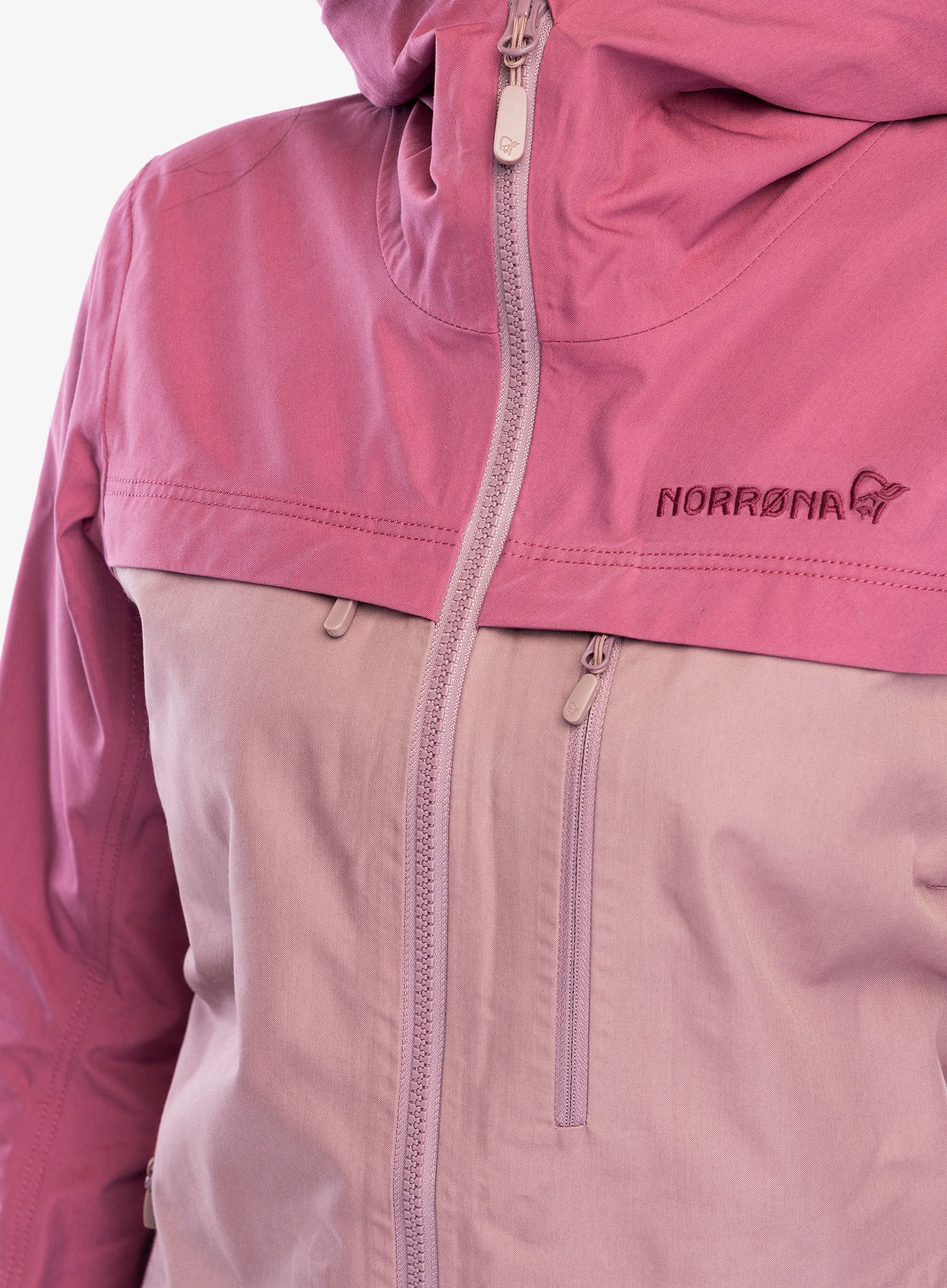Dámská bunda Norrona Femund Cotton Jacket - grape shake