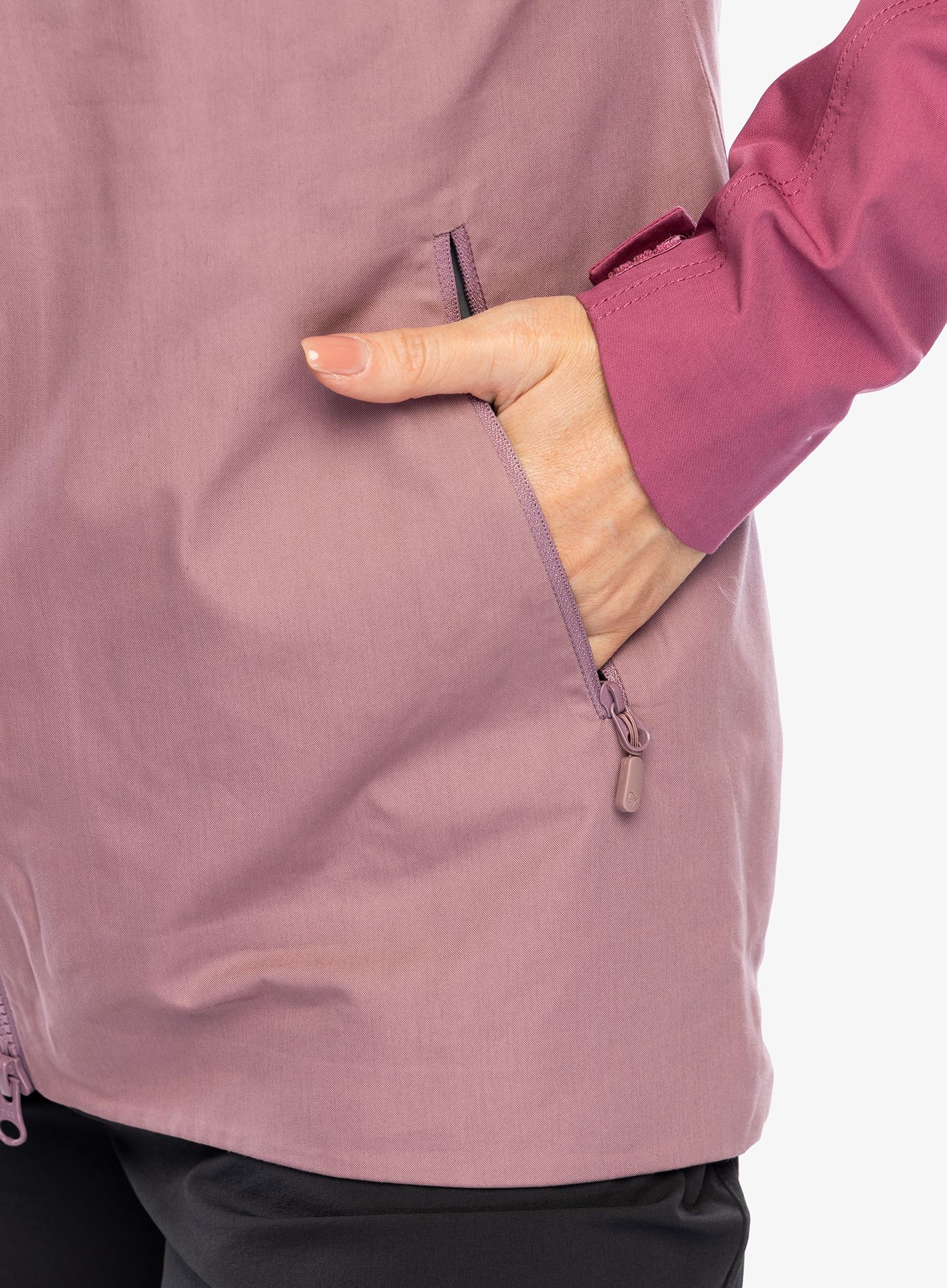 Dámská bunda Norrona Femund Cotton Jacket - grape shake
