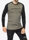 Mikina na kolo Norrona Fjora Equaliser Lightweight LS - olive night