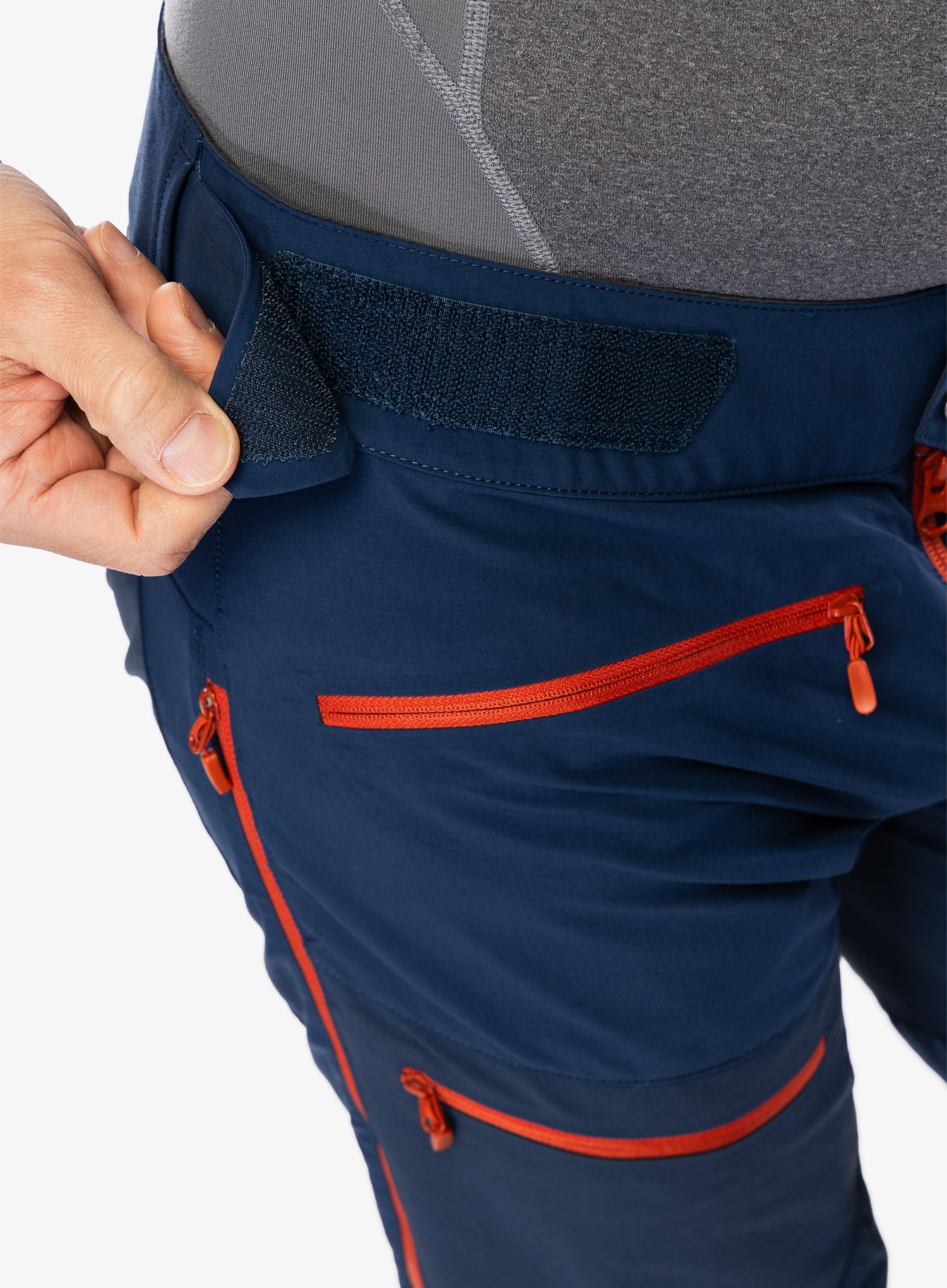 Kalhoty Norrona Fjora Flex1 Pants - indigo night/rooibos tea