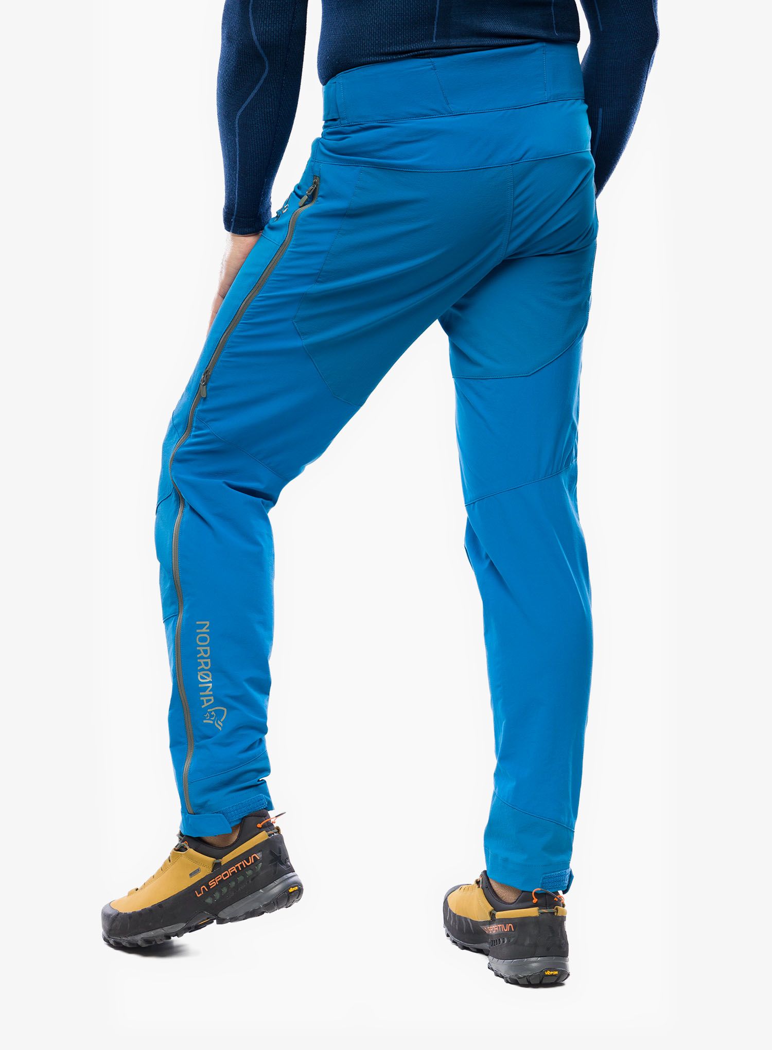 Softshell kalhoty Norrona Fjora Flex1 Pants - mykonos blue