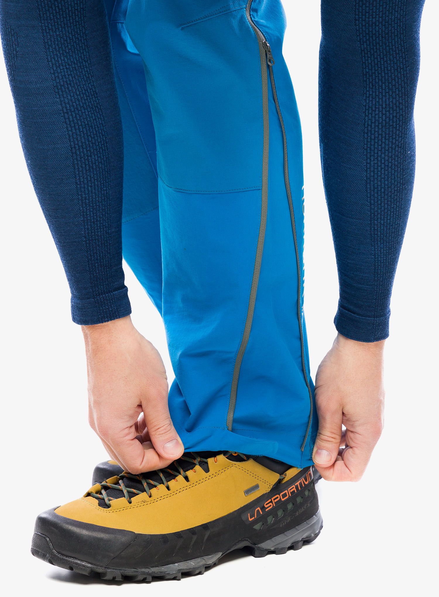 Softshell kalhoty Norrona Fjora Flex1 Pants - mykonos blue