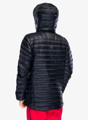 Péřová bunda Norrona Lofoten Down800 Anorak - caviar