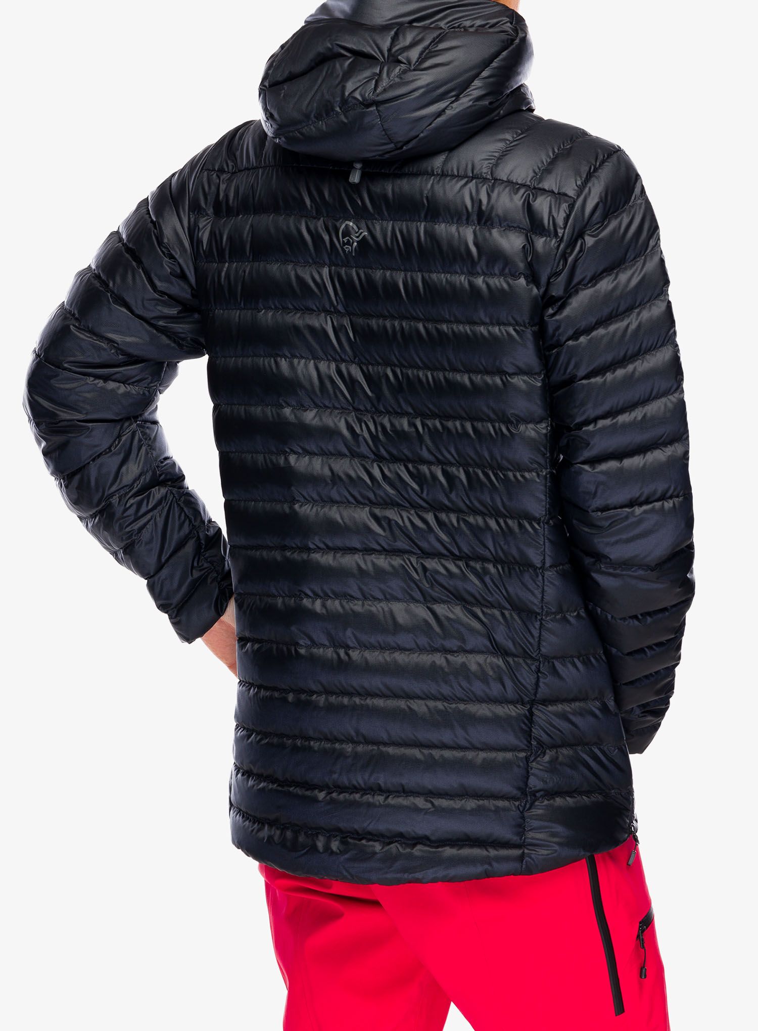 Péřová bunda Norrona Lofoten Down800 Anorak - caviar