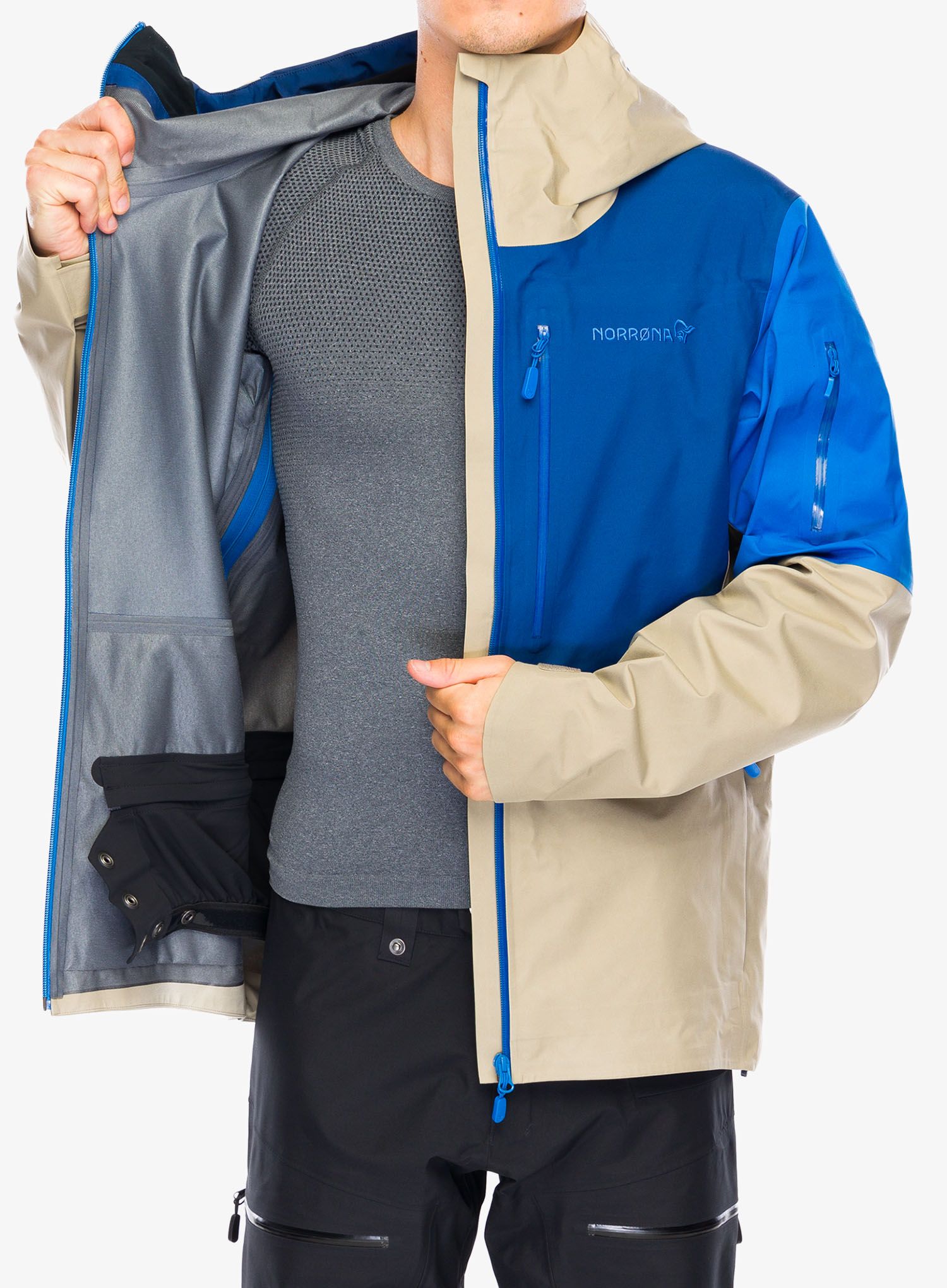 Lyžařská bunda Norrona Lofoten GORE-TEX Jacket - limoges