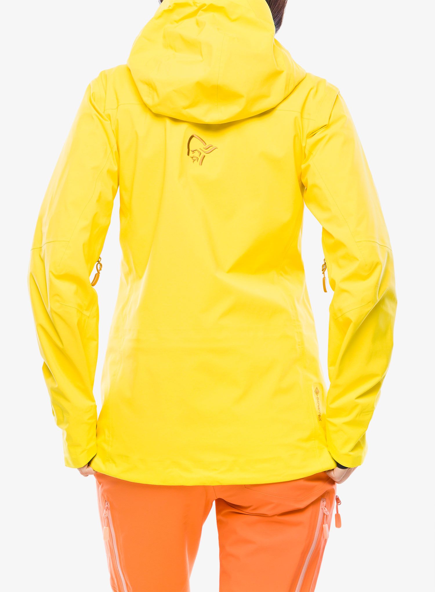 Dámská bunda Norrona Lofoten GORE-TEX Pro Jacket - blazing yellow