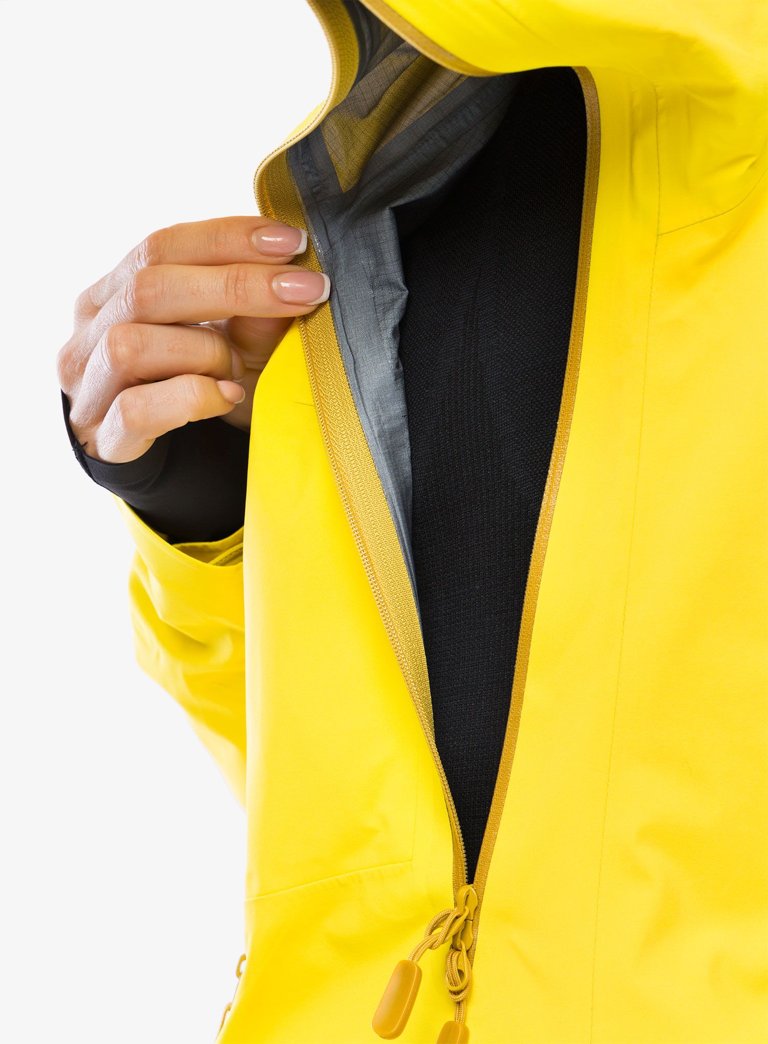 Dámská bunda Norrona Lofoten GORE-TEX Pro Jacket - blazing yellow