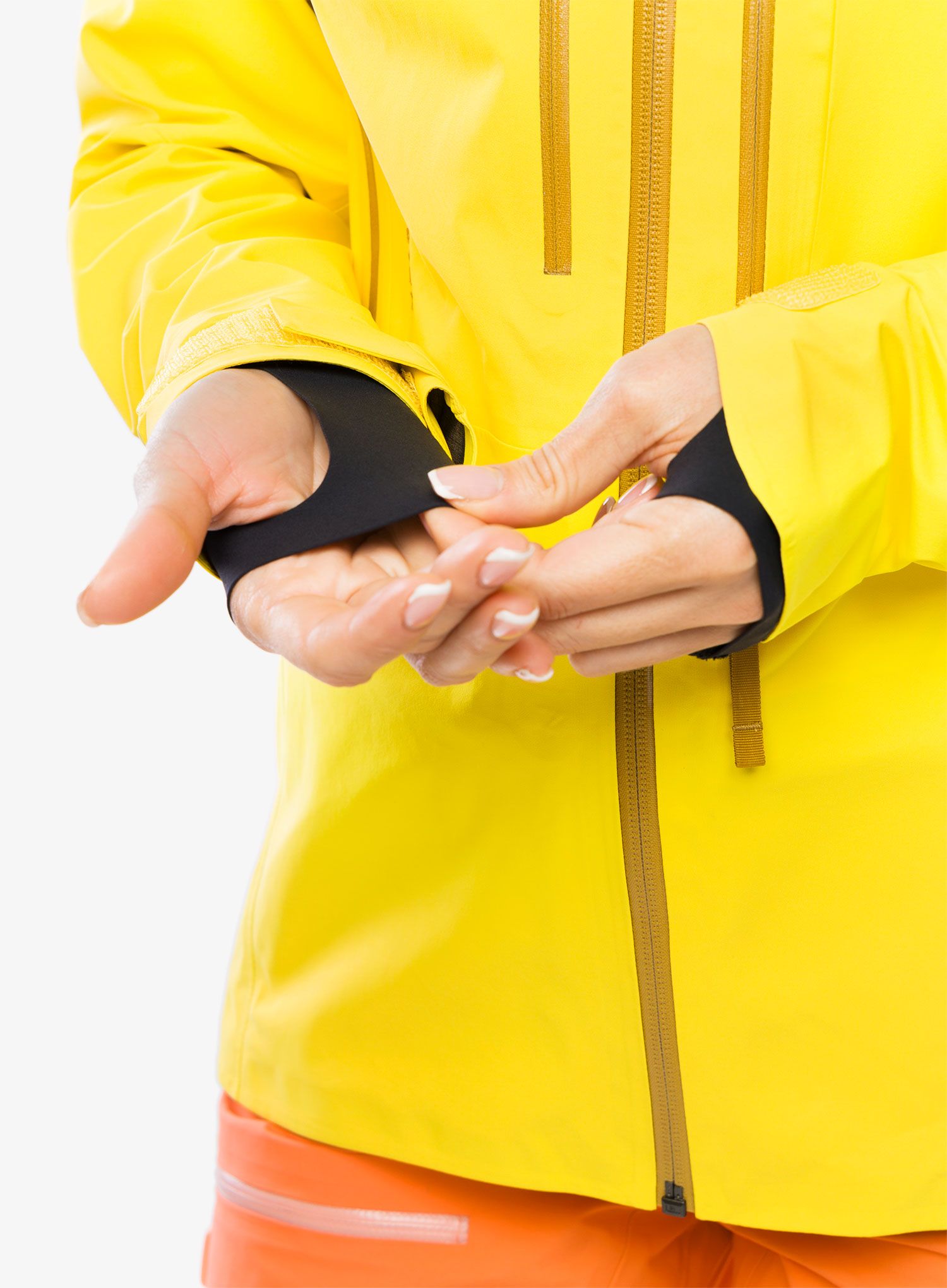 Dámská bunda Norrona Lofoten GORE-TEX Pro Jacket - blazing yellow