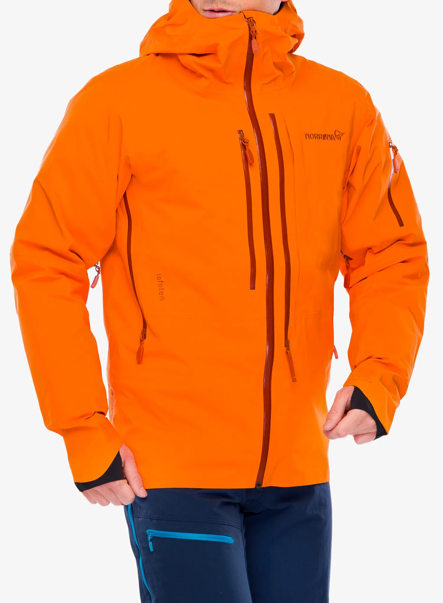 Lyžařská bunda Norrona Lofoten GORE-TEX Pro Jacket - exuberance