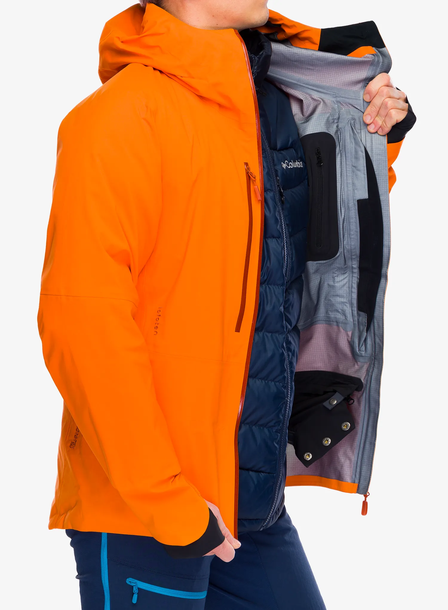 Lyžařská bunda Norrona Lofoten GORE-TEX Pro Jacket - exuberance