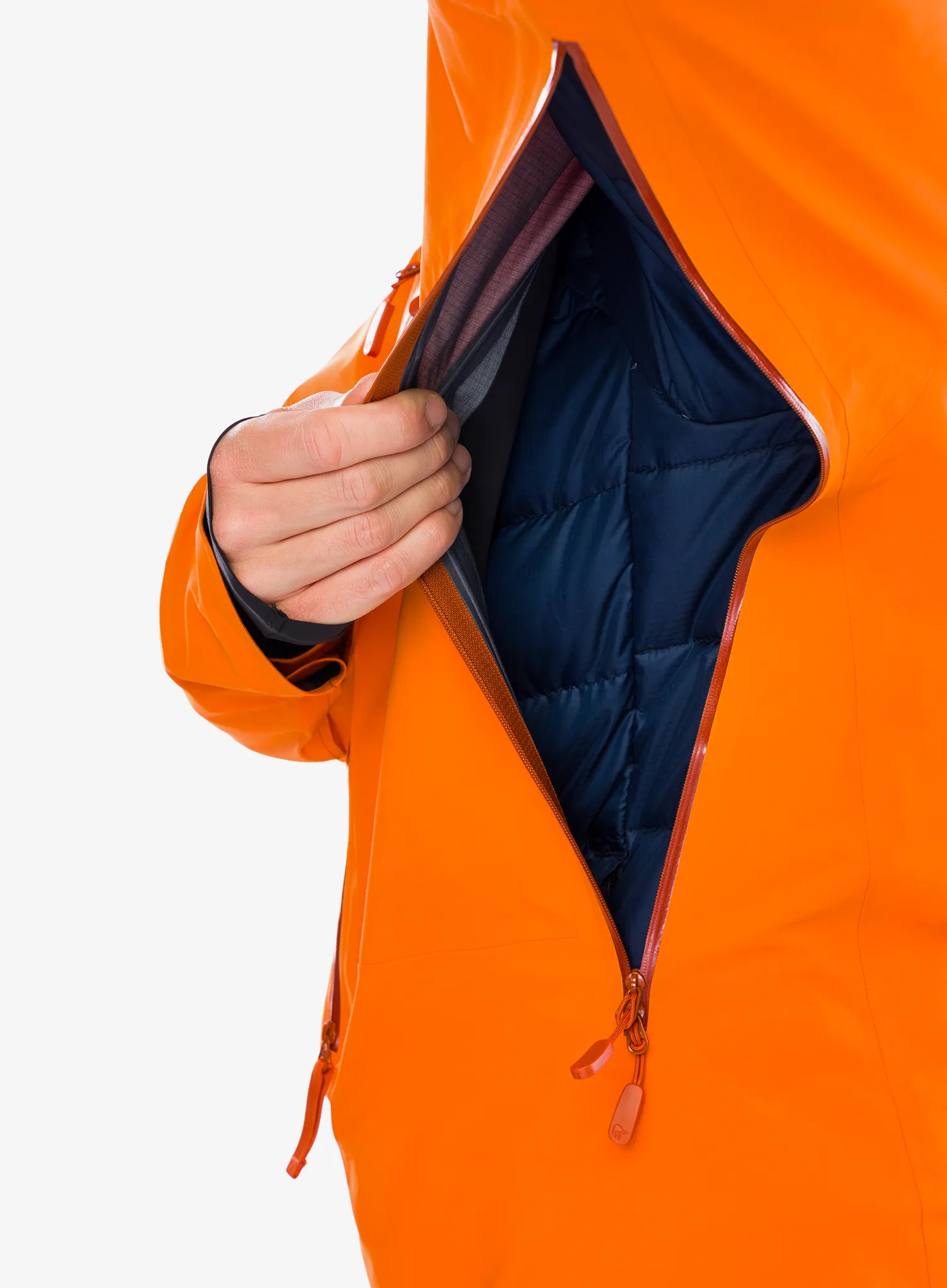 Lyžařská bunda Norrona Lofoten GORE-TEX Pro Jacket - exuberance