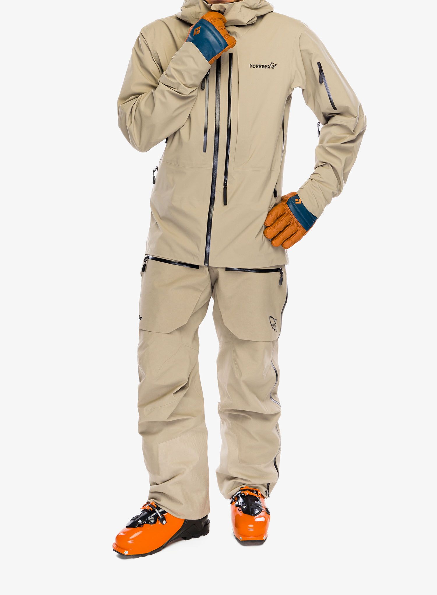 Bunda s membránou Norrona Lofoten GORE-TEX Pro Jacket - winter twig