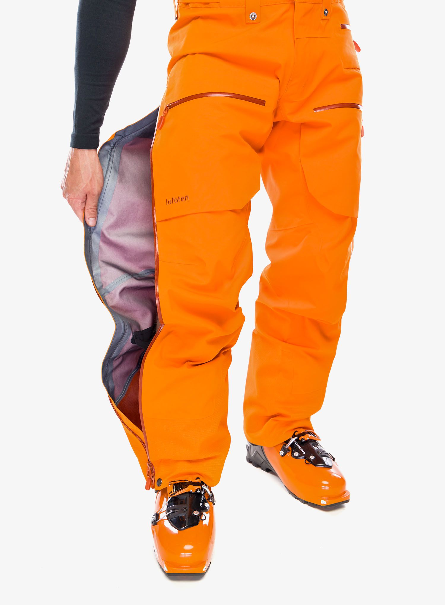 Lyžařské kalhoty Norrona Lofoten GORE-TEX Pro Pants - exuberance