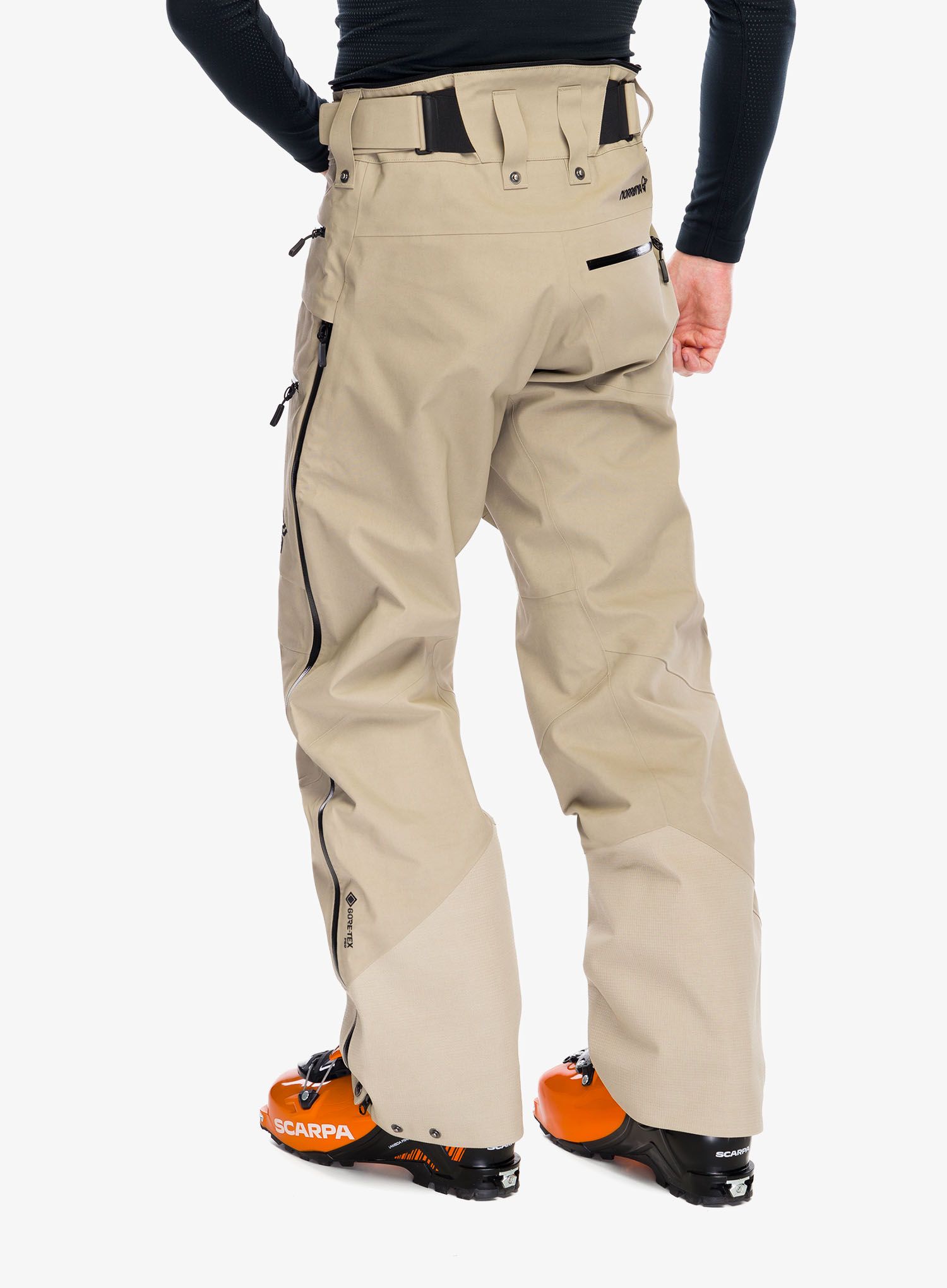Membránové kalhoty Norrona Lofoten GORE-TEX Pro Pants - winter twig