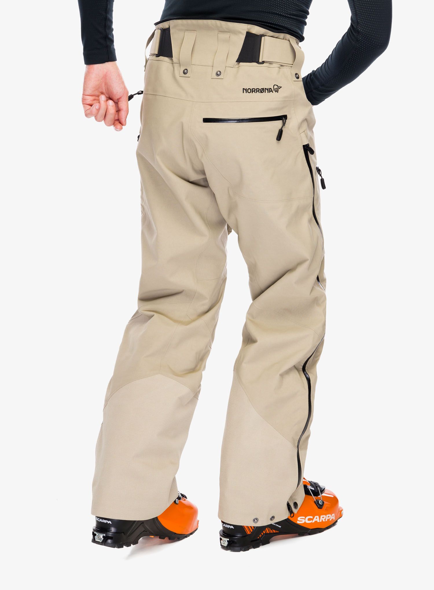 Membránové kalhoty Norrona Lofoten GORE-TEX Pro Pants - winter twig