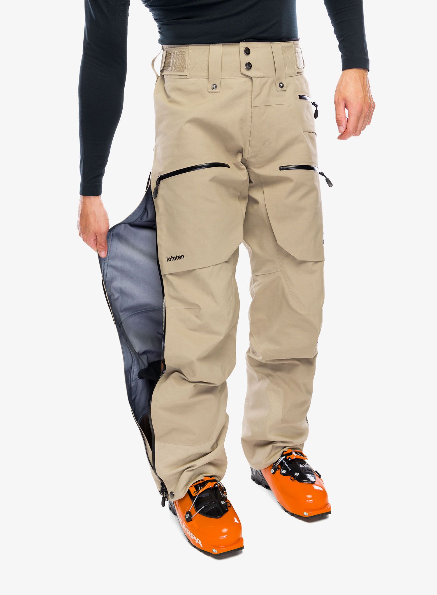 Membránové kalhoty Norrona Lofoten GORE-TEX Pro Pants - winter twig