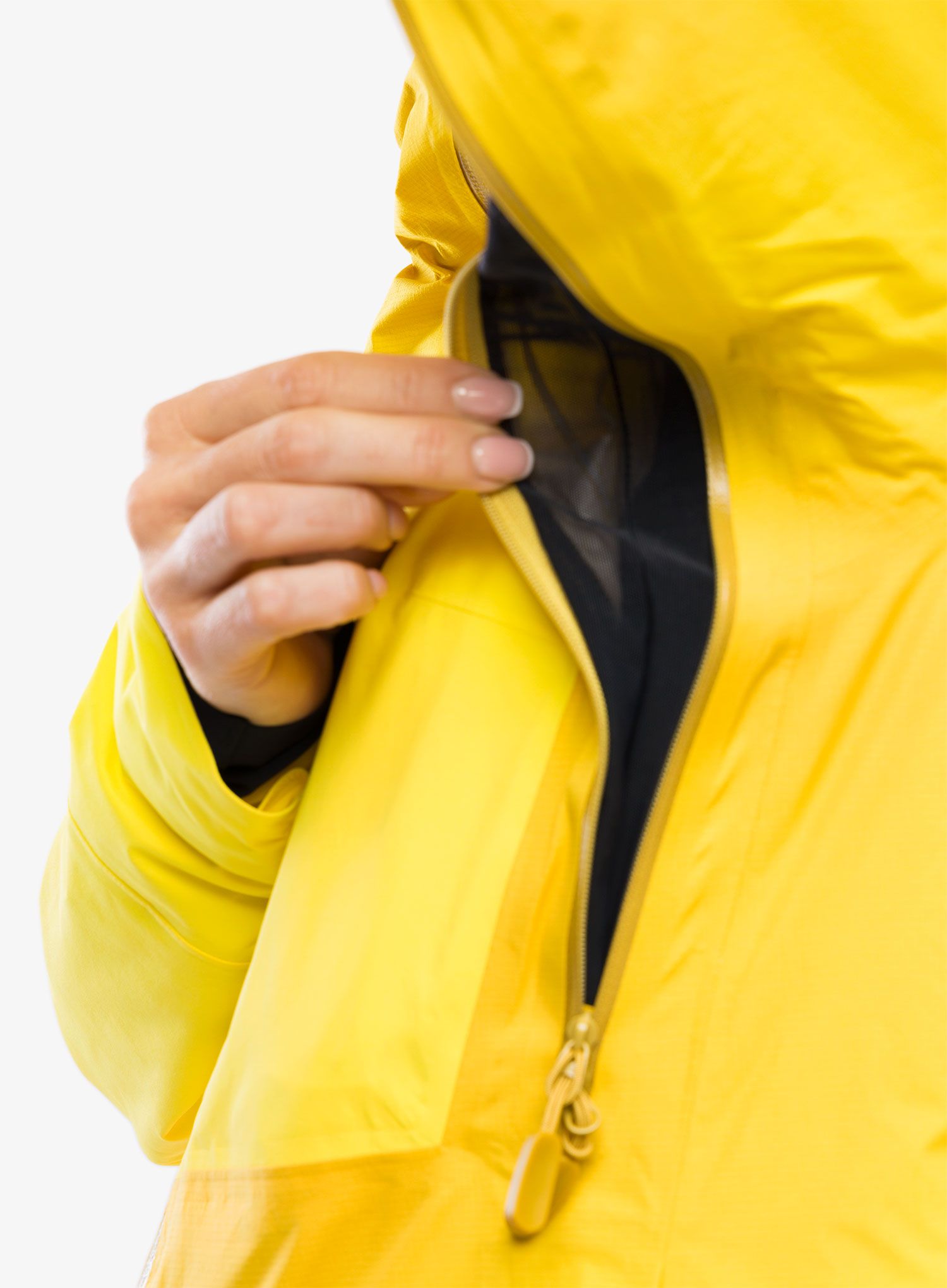 Dámská lyžařská bunda Norrona Lofoten GORE-TEX Thermo100 Jacket - blazing yellow/sulphur