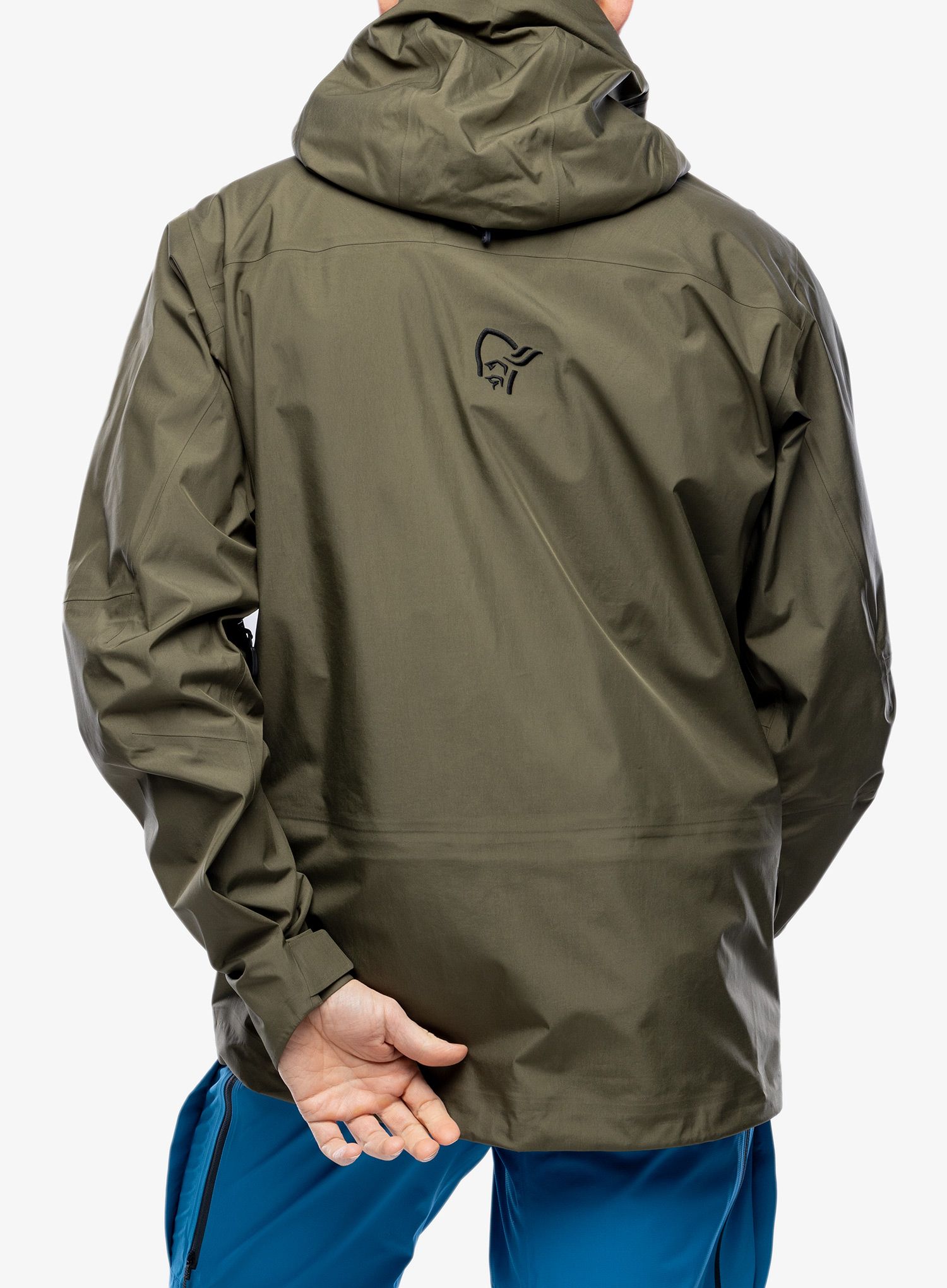 Bunda na hory Norrona Lofoten Gore-Tex Jacket - olive night