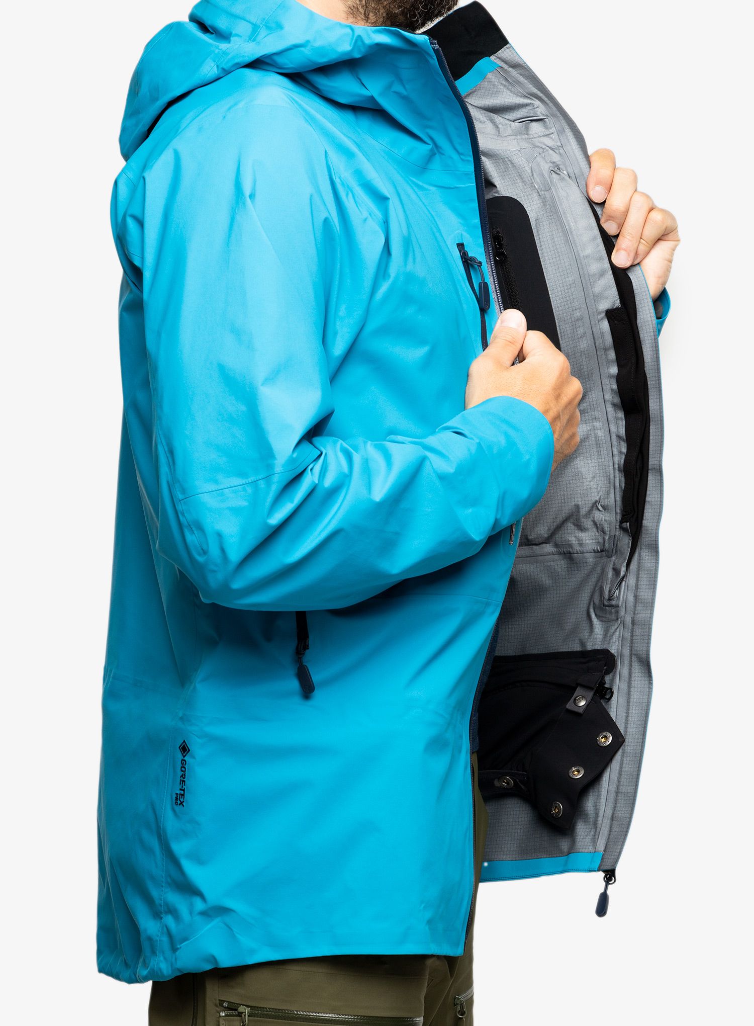 Pánská bunda Norrona Lofoten Gore-Tex Pro Jacket - hawaiian surf