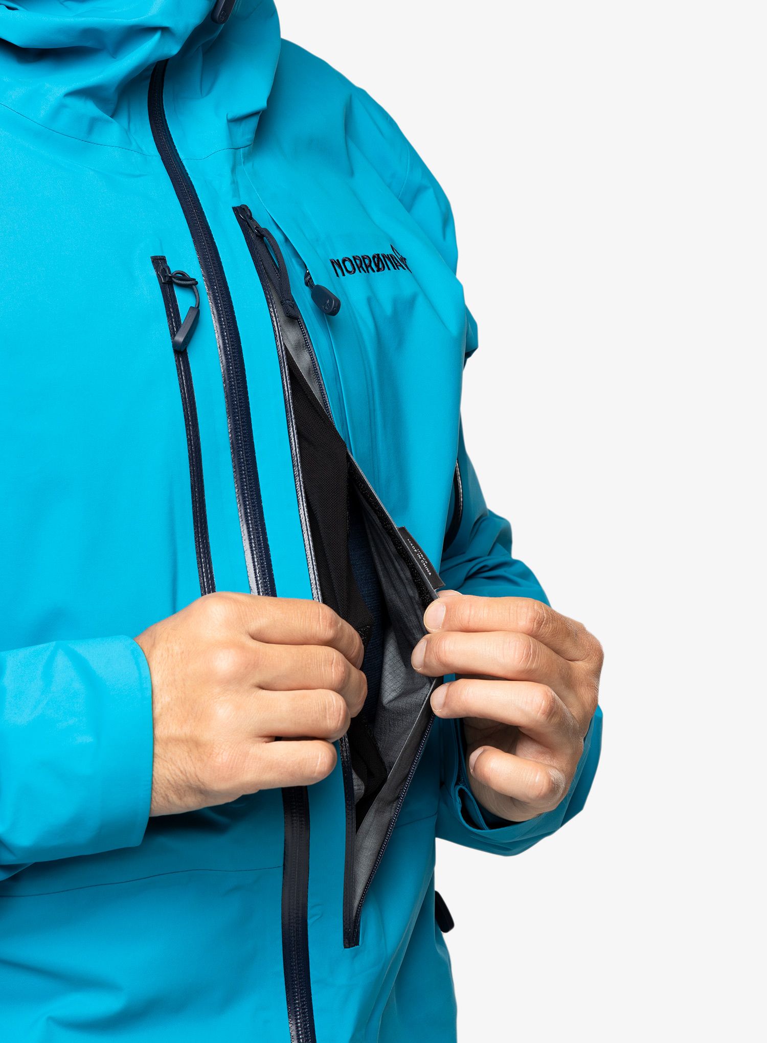 Pánská bunda Norrona Lofoten Gore-Tex Pro Jacket - hawaiian surf