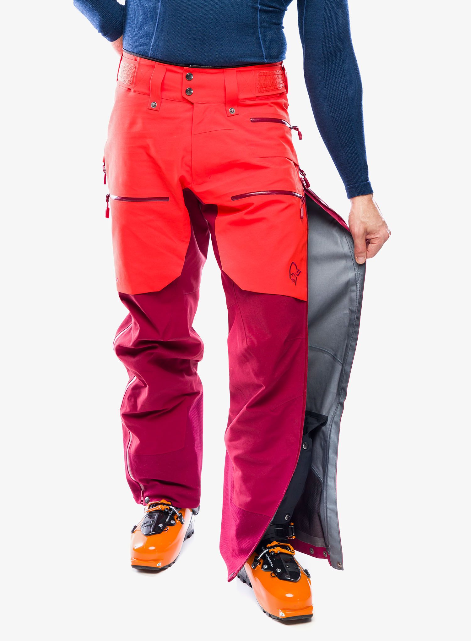 Membránové kalhoty Norrona Lofoten Gore-Tex Pro Pants - arednalin/rhub