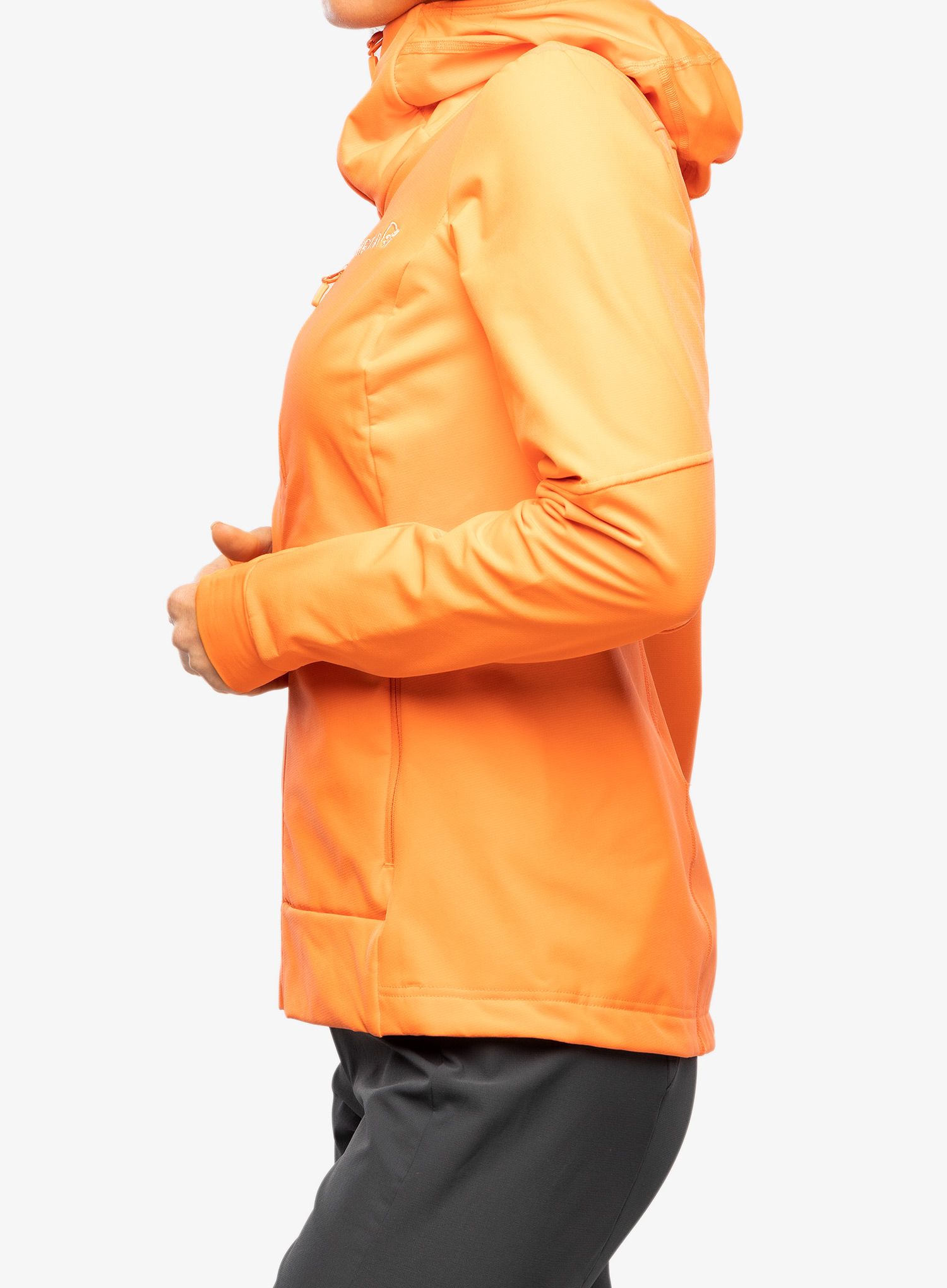 Dámská bunda Norrona Lofoten Hiloflex200 Hood – orange alert