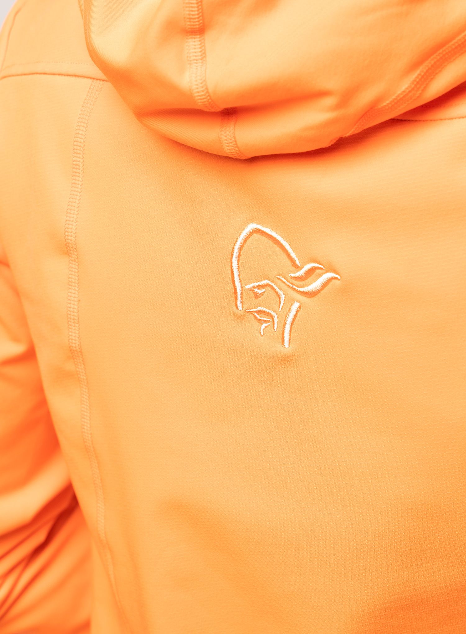 Dámská bunda Norrona Lofoten Hiloflex200 Hood – orange alert