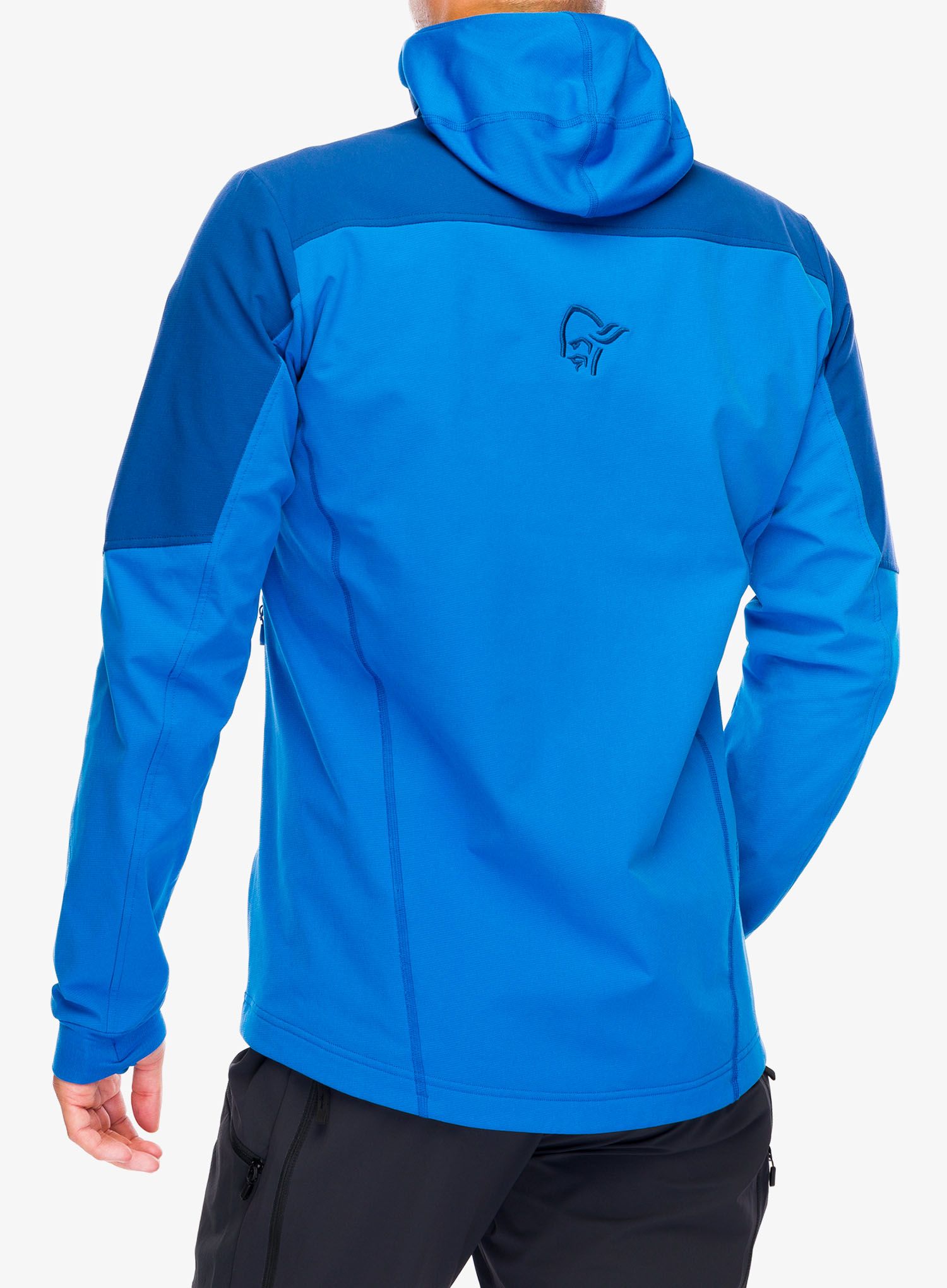 Bunda na skialpinismus Norrona Lofoten Hiloflex200 Hood - skydiver