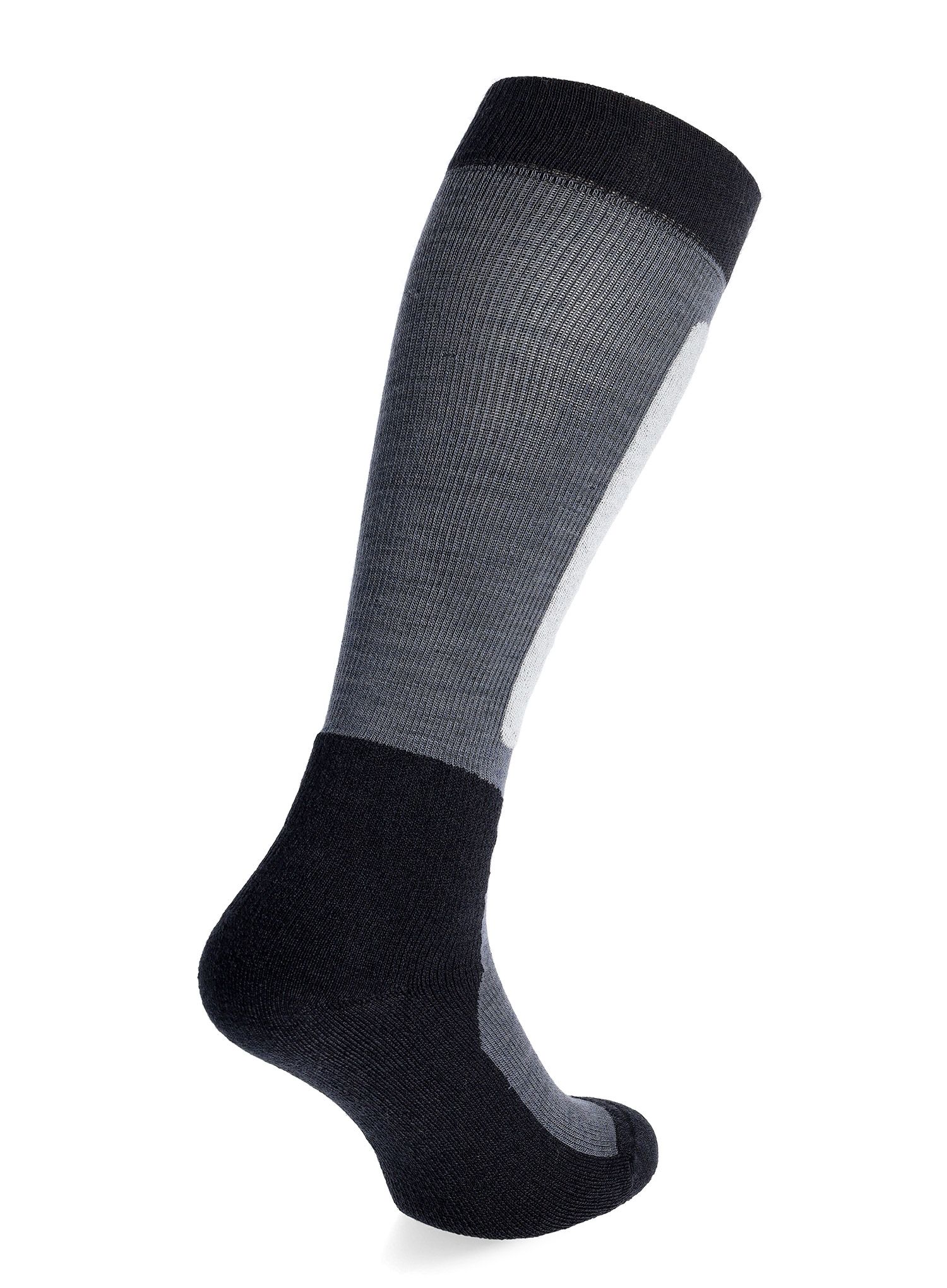 Lyžařské ponožky Norrona Lofoten Mid Weight Merino Socks Long - cool black