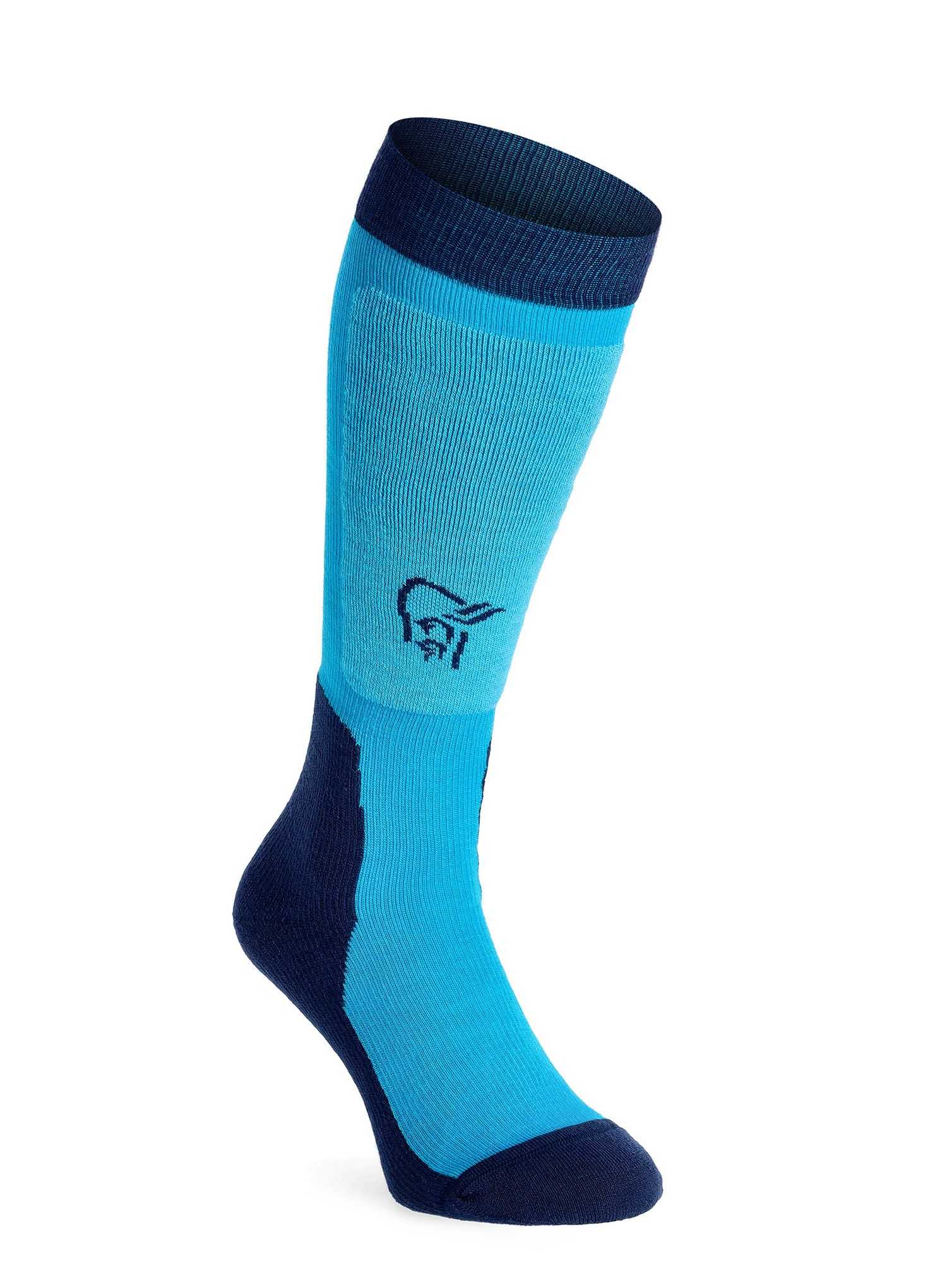 Ponožky Norrona Lofoten Mid Weight Merino Socks Long - hawaiian/indigo
