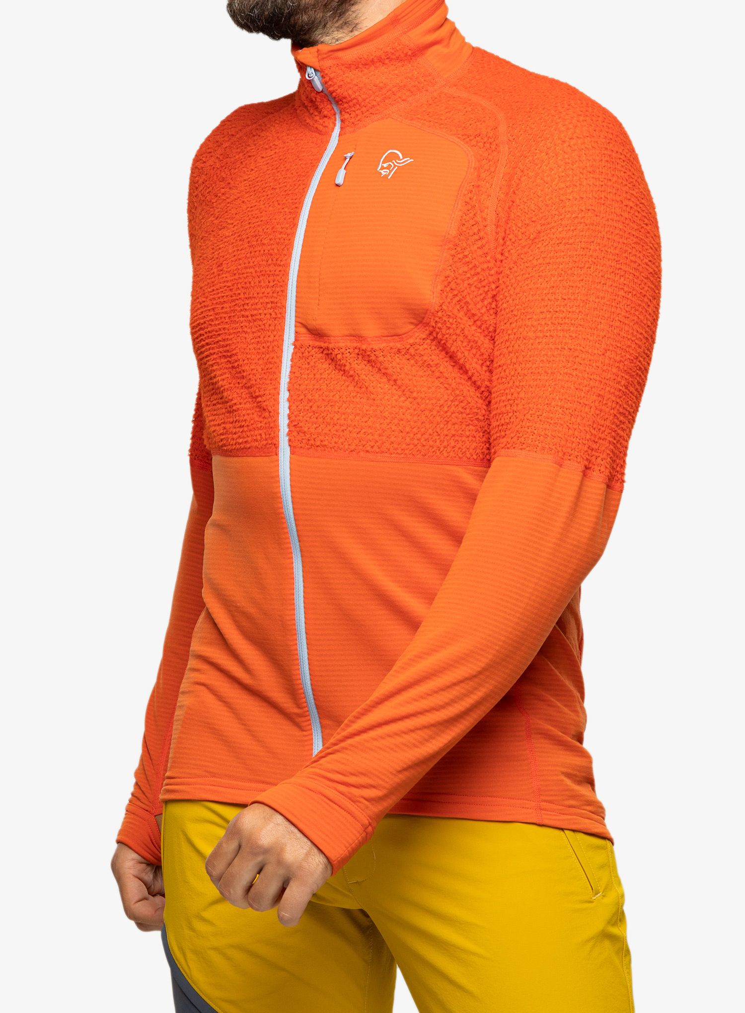 Fleece mikina Norrona Lyngen Alpha90 Jacket – arednalin