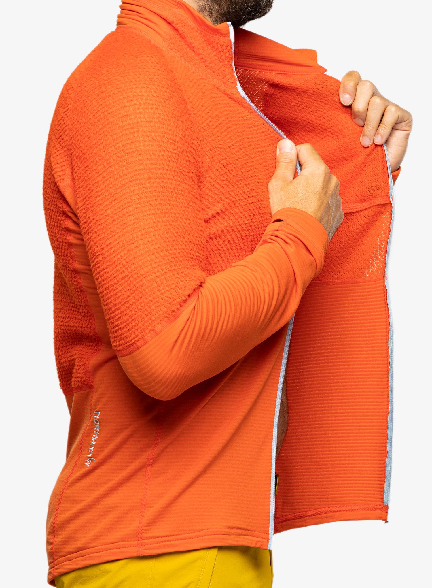 Fleece mikina Norrona Lyngen Alpha90 Jacket – arednalin