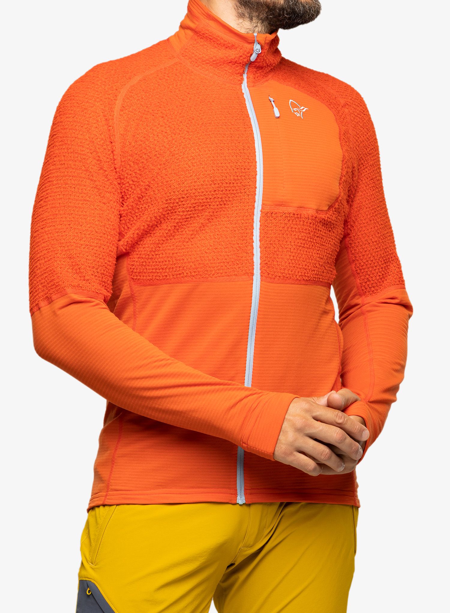 Fleece mikina Norrona Lyngen Alpha90 Jacket – arednalin