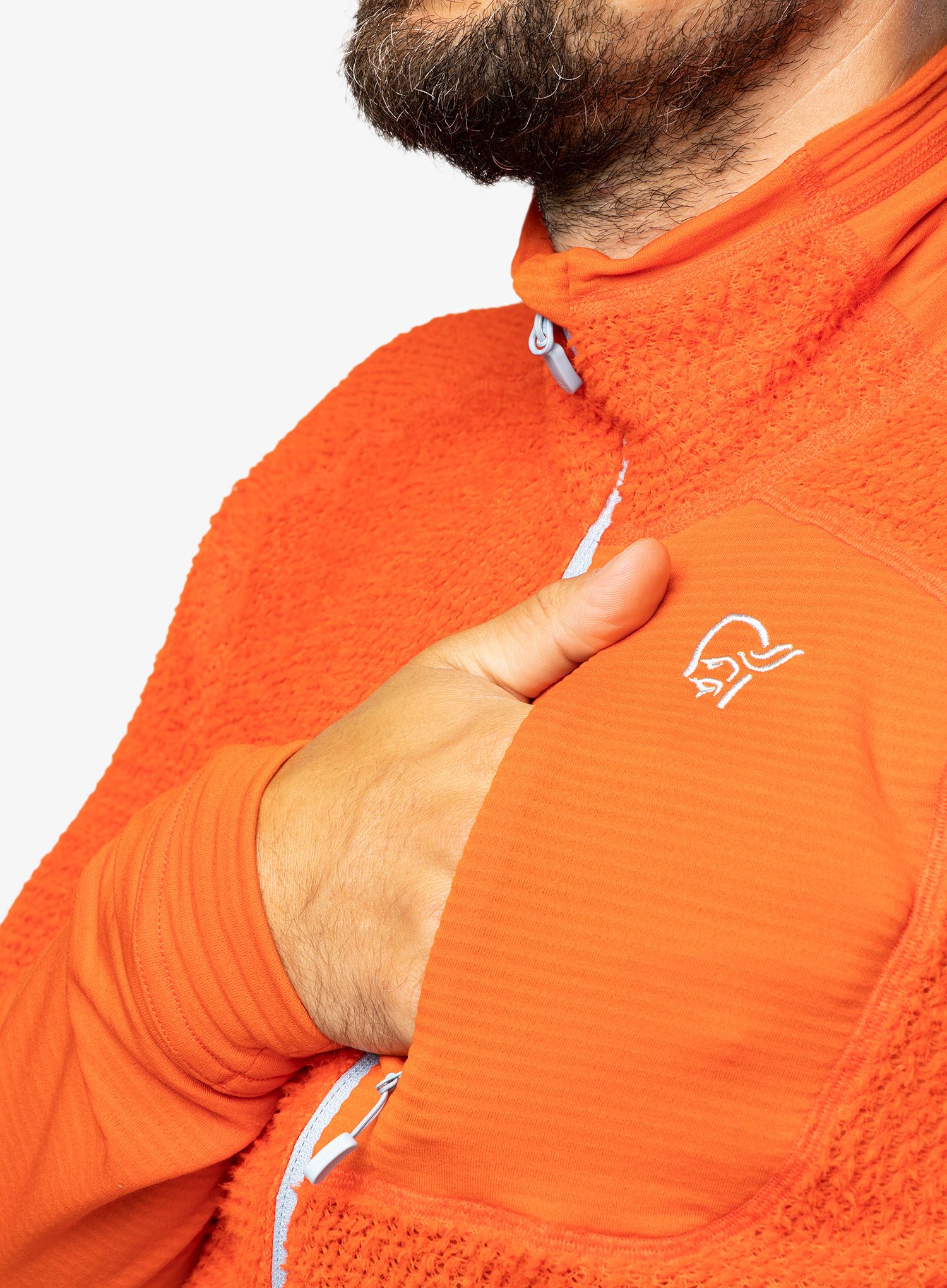 Fleece mikina Norrona Lyngen Alpha90 Jacket – arednalin