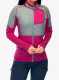 Fleece mikina dámská Norrona Lyngen Alpha90 Jacket - festival fuchsia