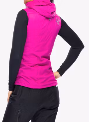 Vesta dámská Norrona Lyngen Alpha90 Vest - festival fuchsia