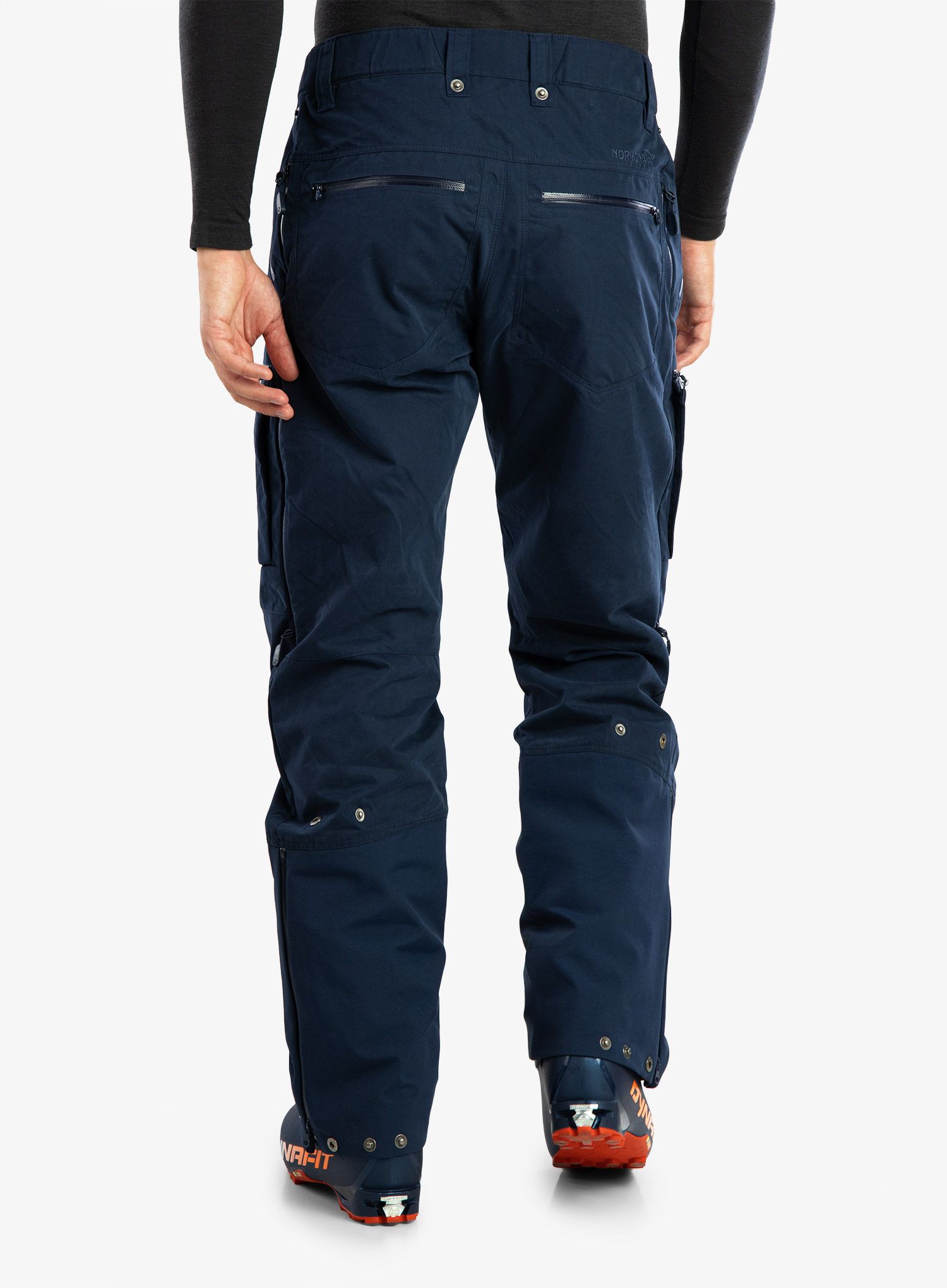 Kalhoty Norrona Lyngen Cotton Pants - indigo night