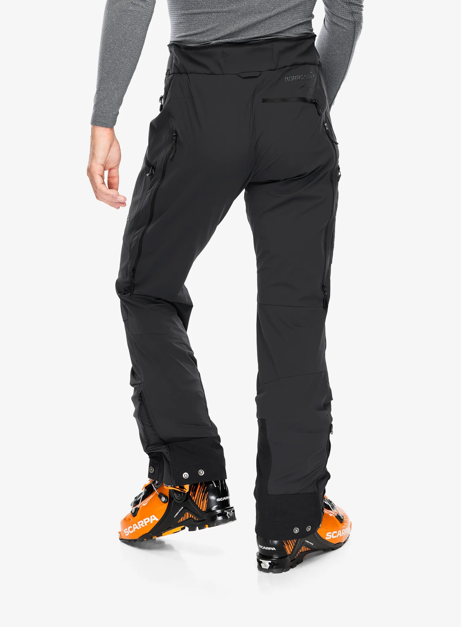 Kalhoty Norrona Lyngen Flex1 Light Pants - caviar