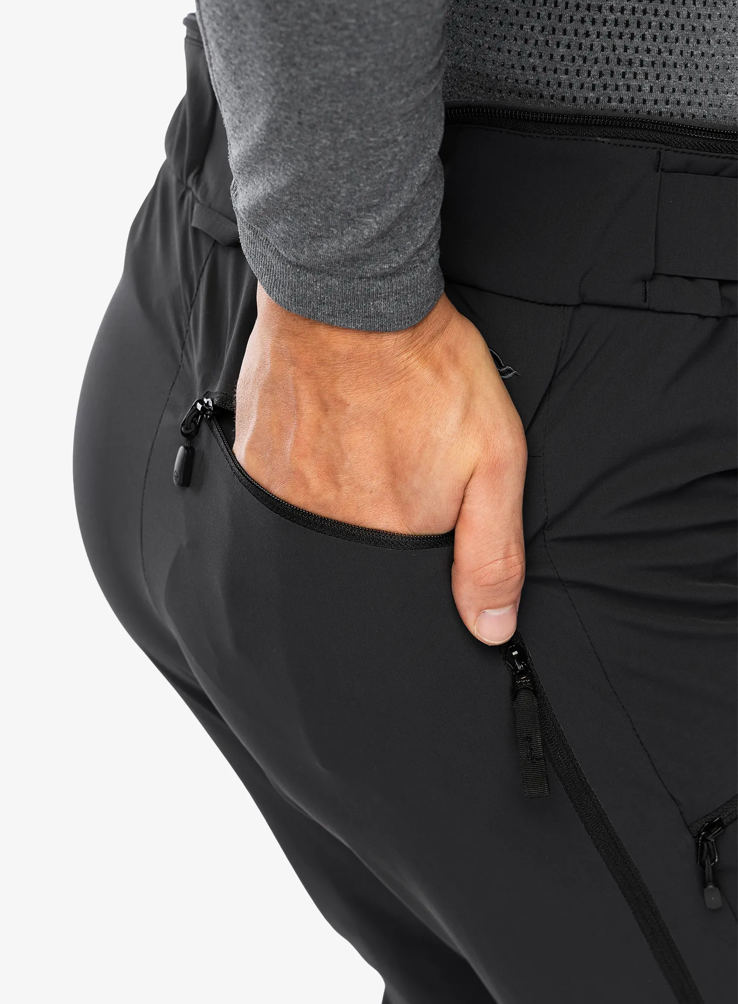 Kalhoty Norrona Lyngen Flex1 Light Pants - caviar
